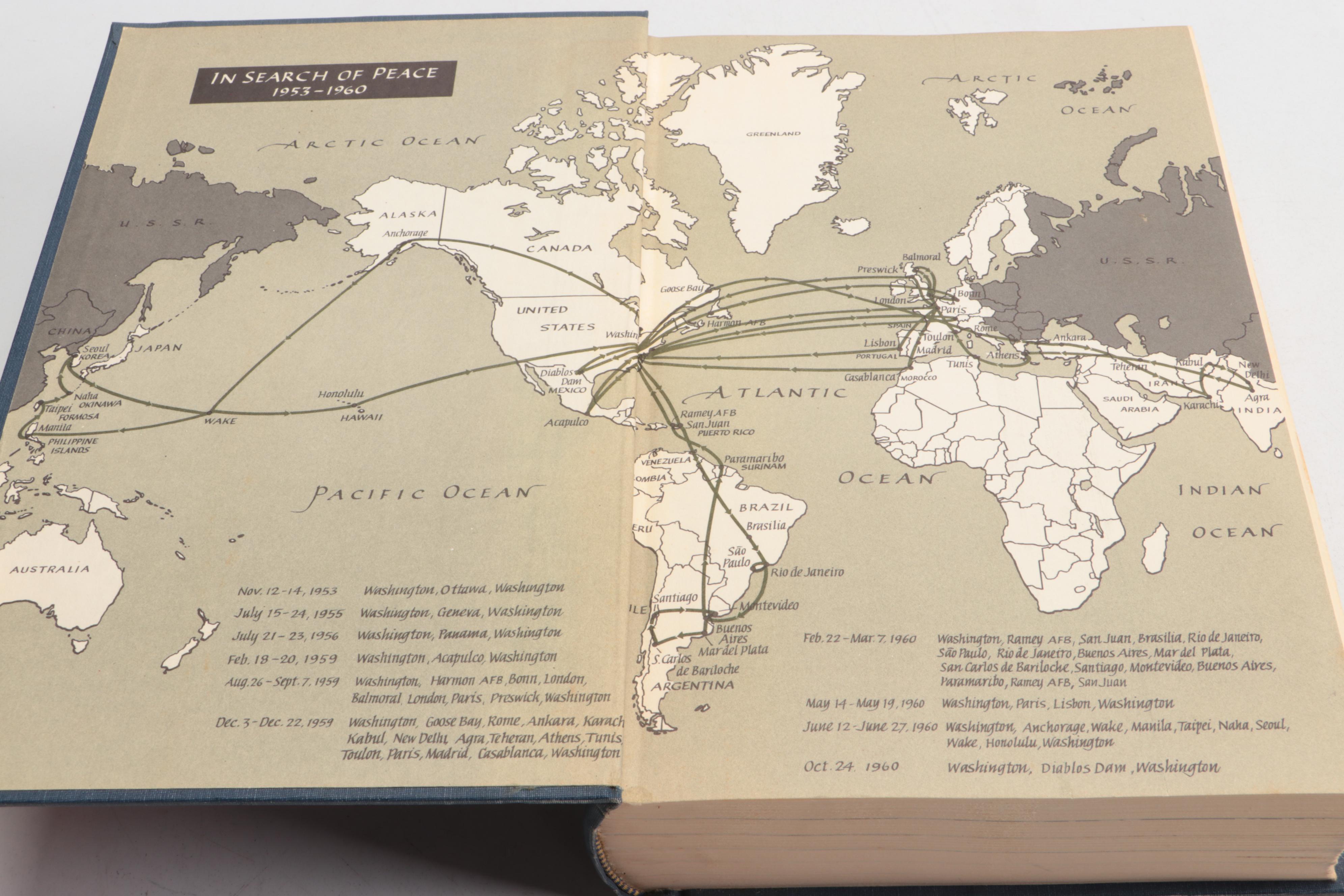 First Trade Edition "The White House Years" by Dwight D. Eisenhower, 1963–1965