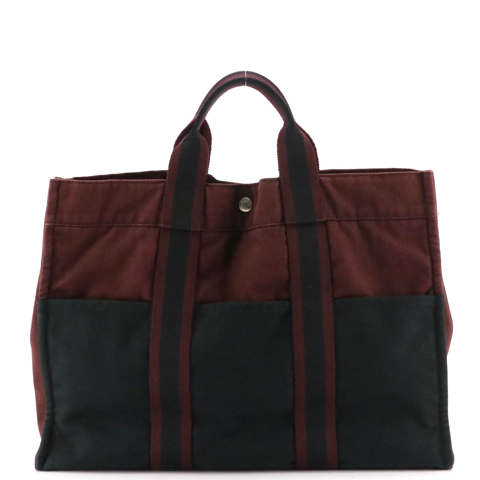 Hermès Cotton Canvas Fourre-Tout MM