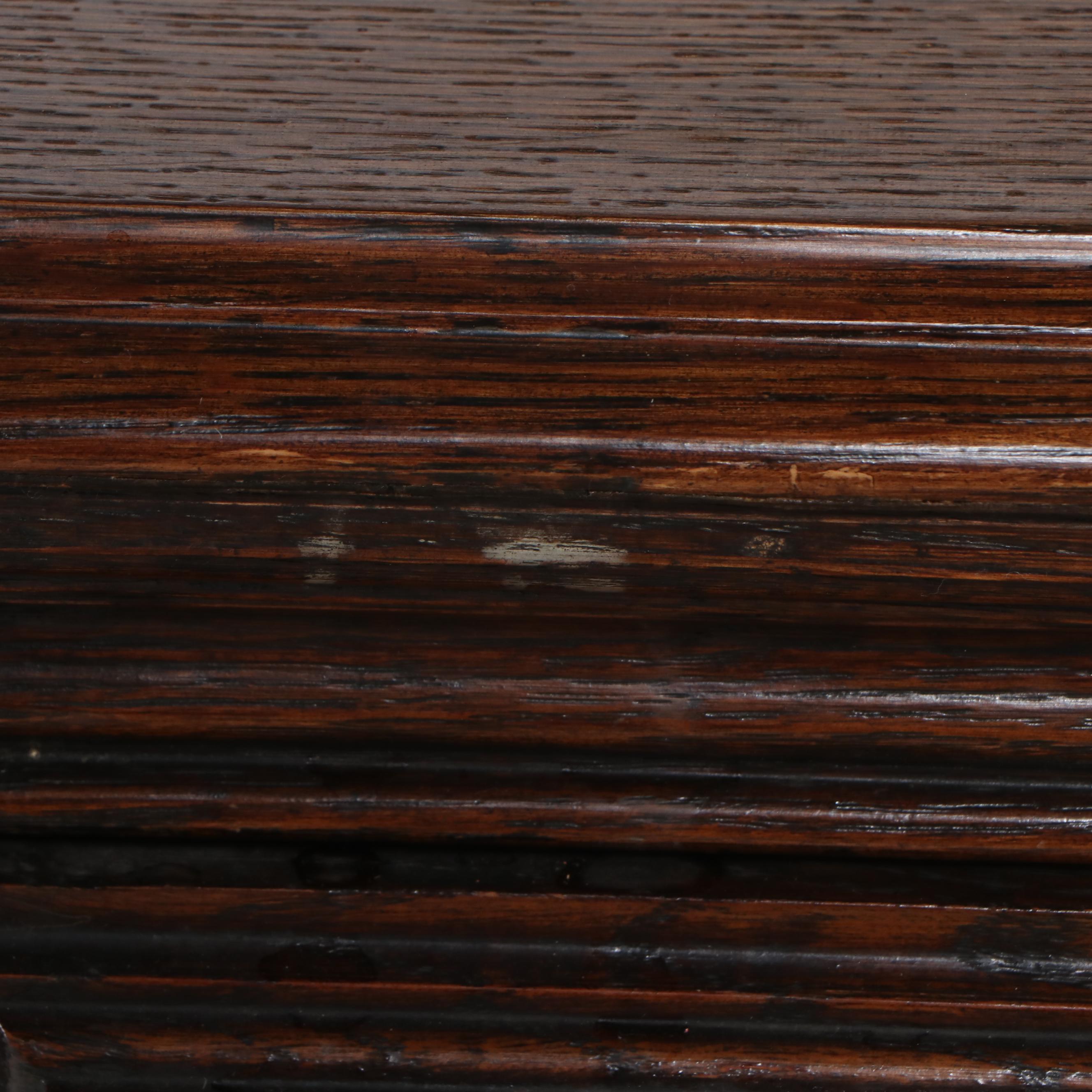 Tudor Style Oak Hall Table, 20th Century