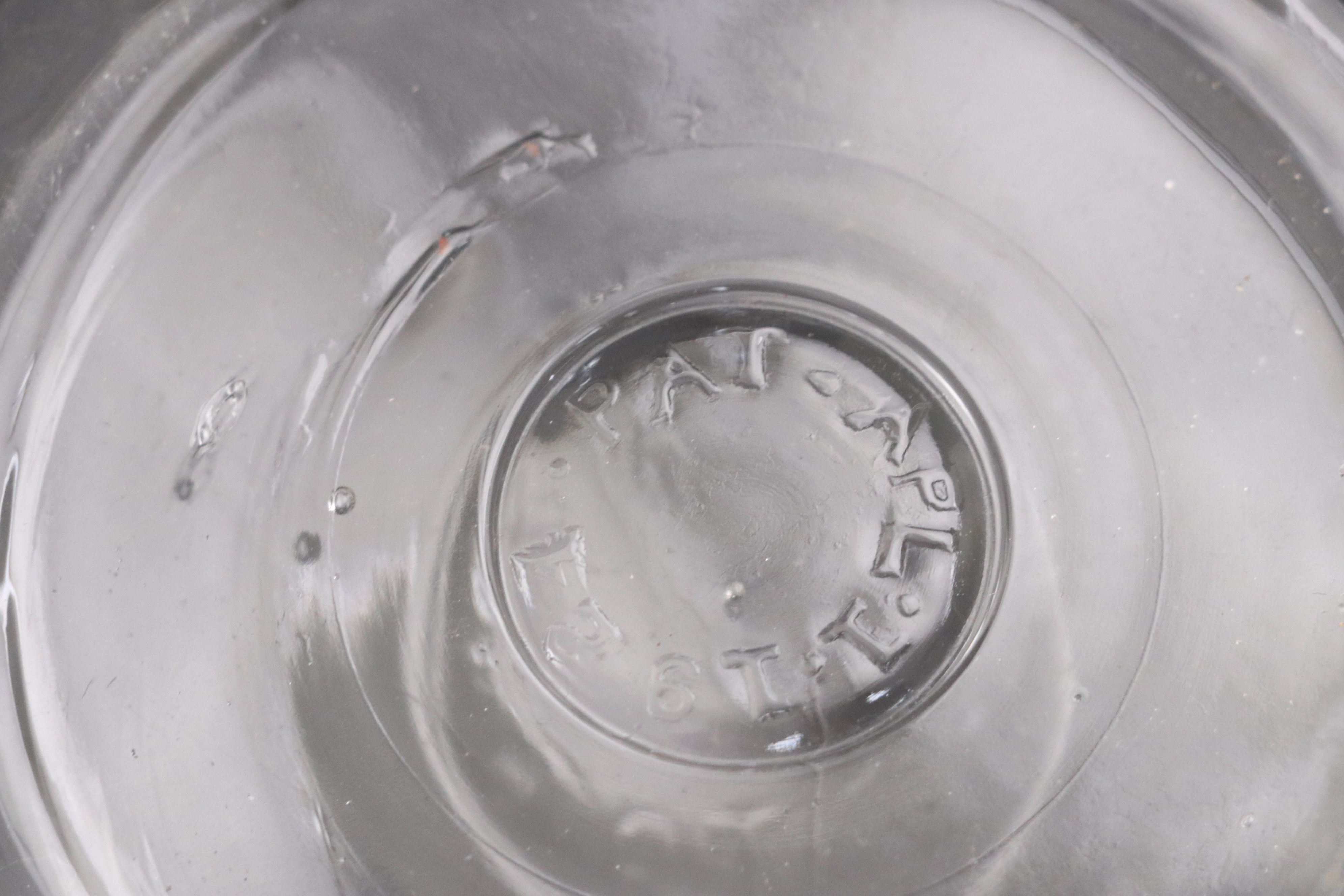 Art Deco Style Hoosier Cabinet Ball Glass Flour and Other Canister, 1920s