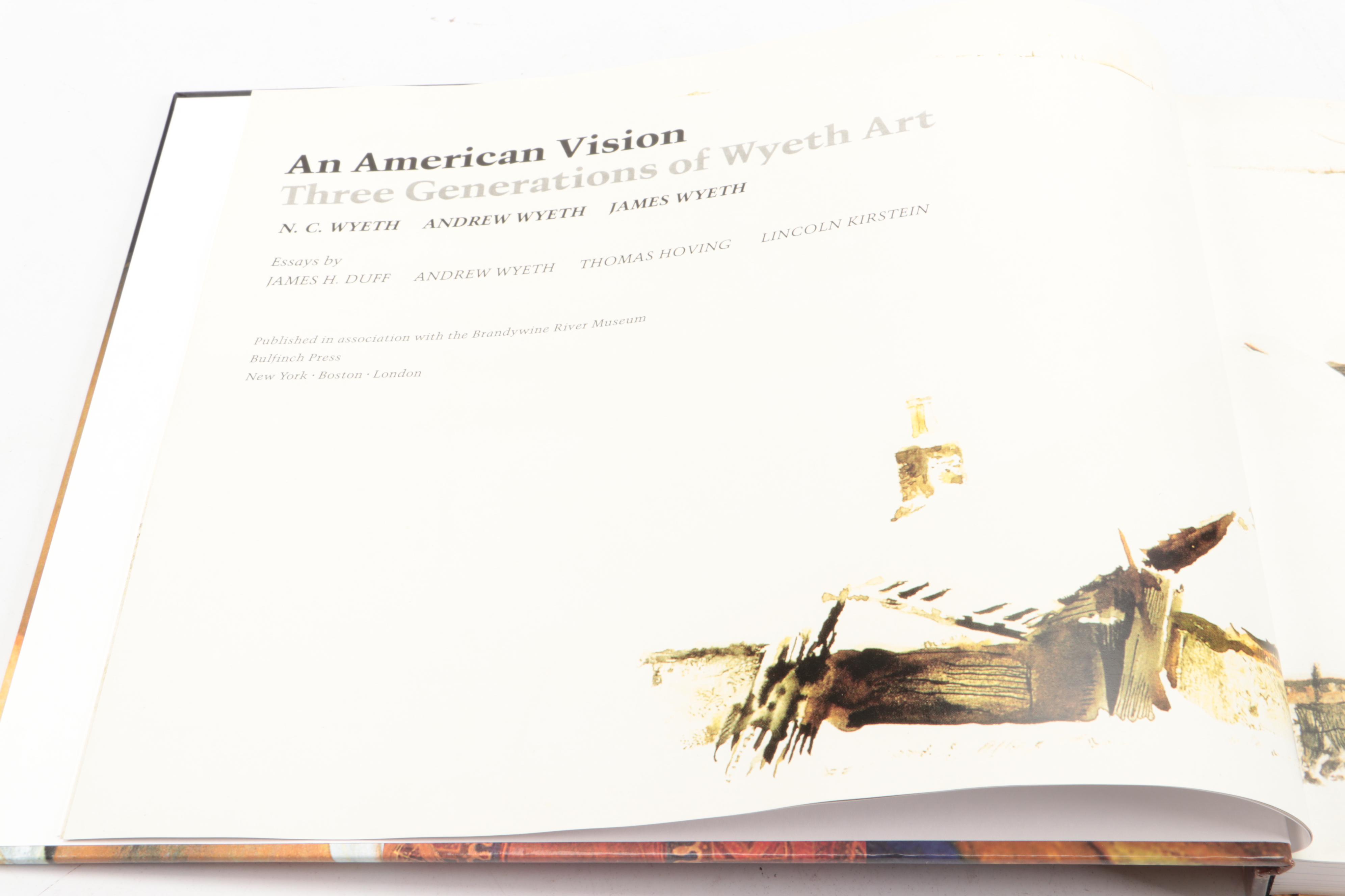 First Edition Thus "An American Vision: Three Generations of Wyeth Art," 2007