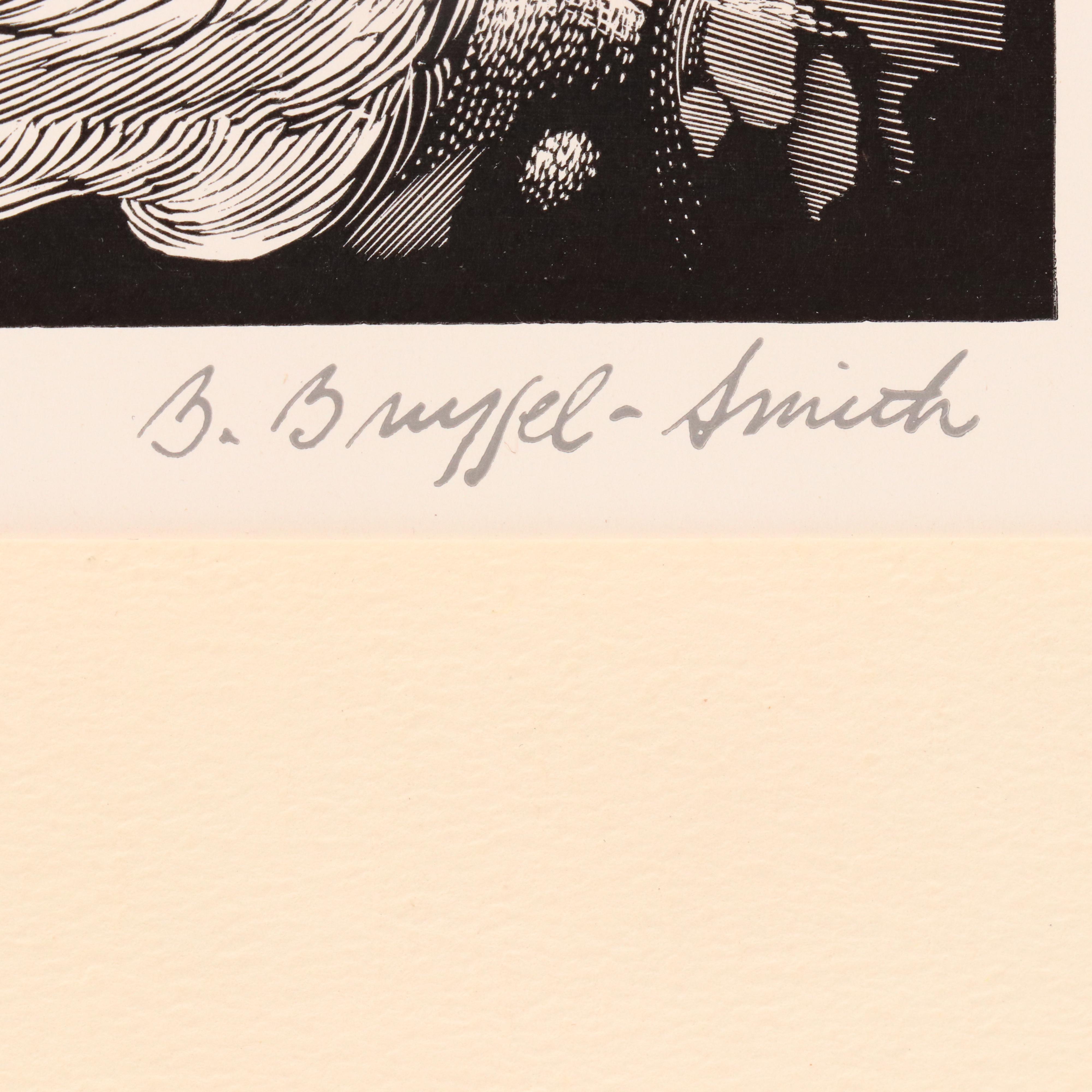 Woodcuts After Brussel-Smith "Nicholas Jenson" and "Rudolph Koch," Late 20th C.