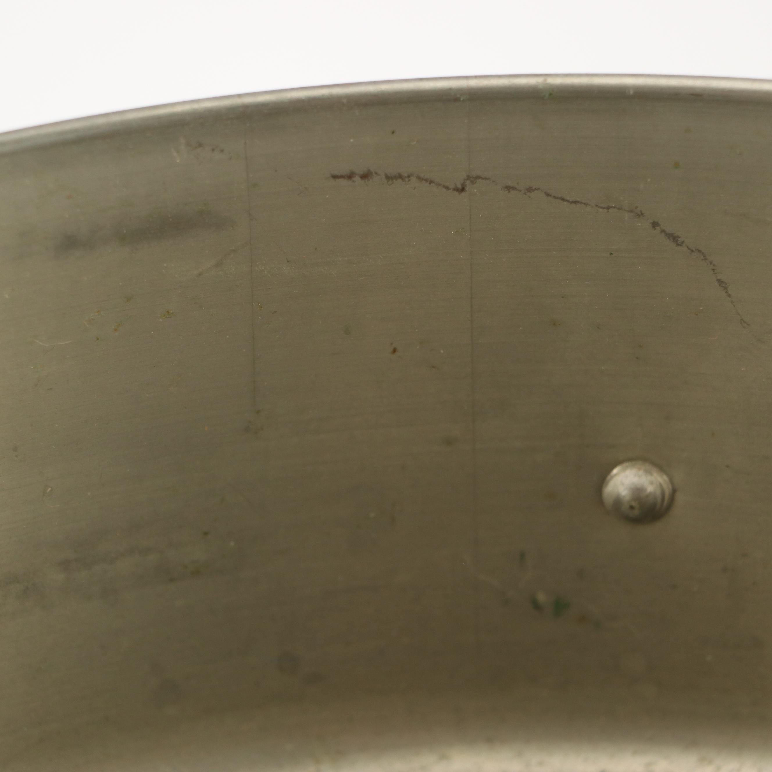 Copper Lined Pot and Colander