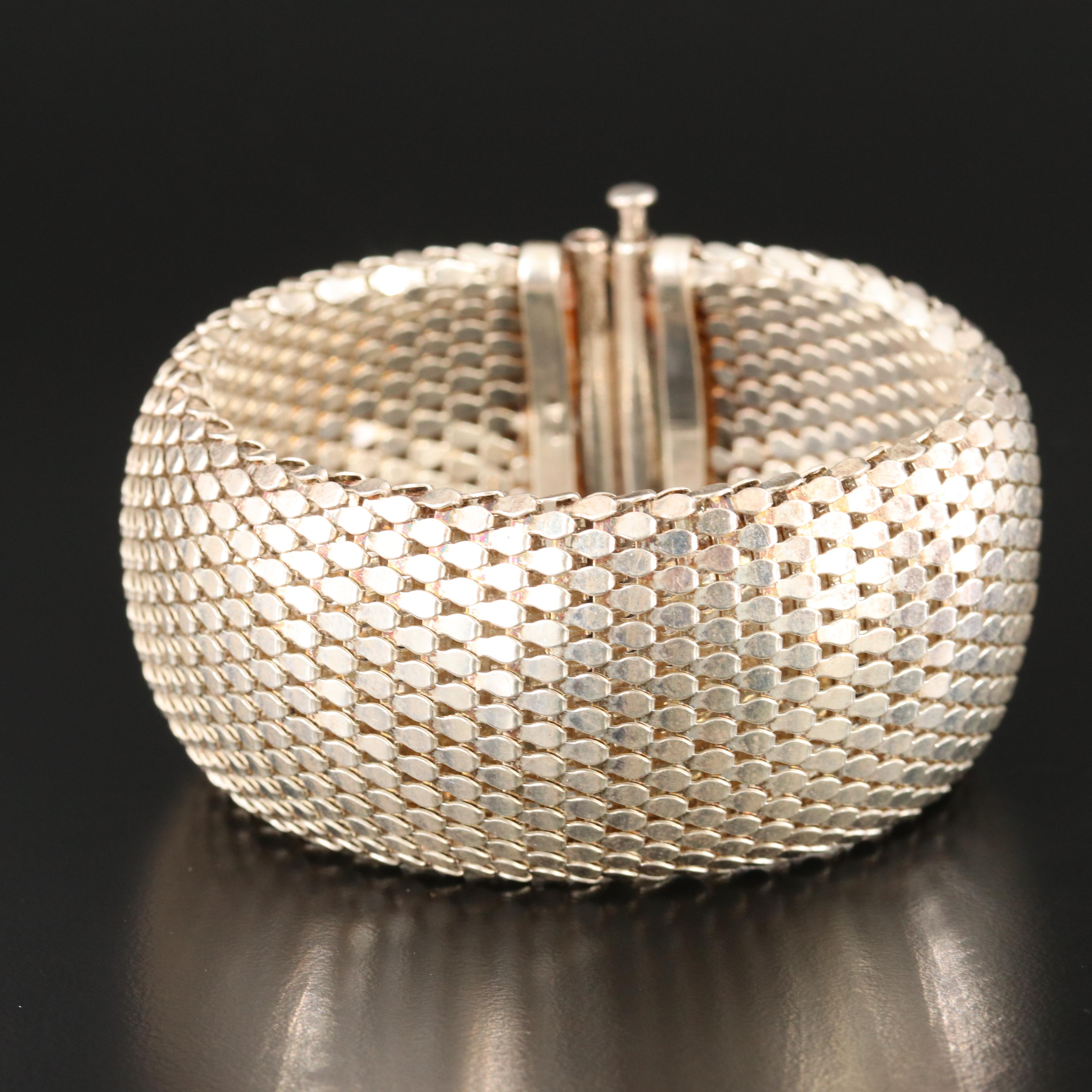 Sterling Mesh Bracelet