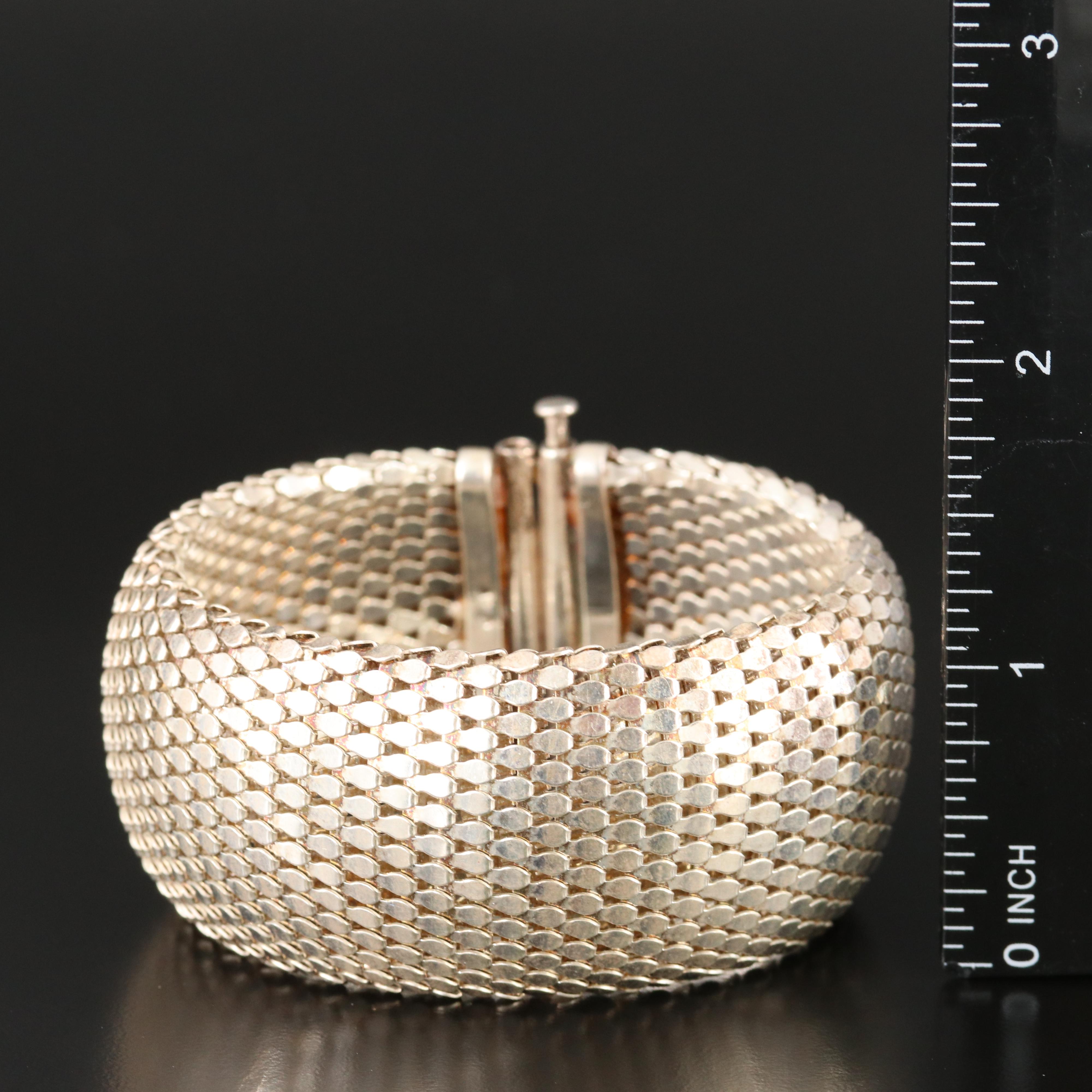 Sterling Mesh Bracelet