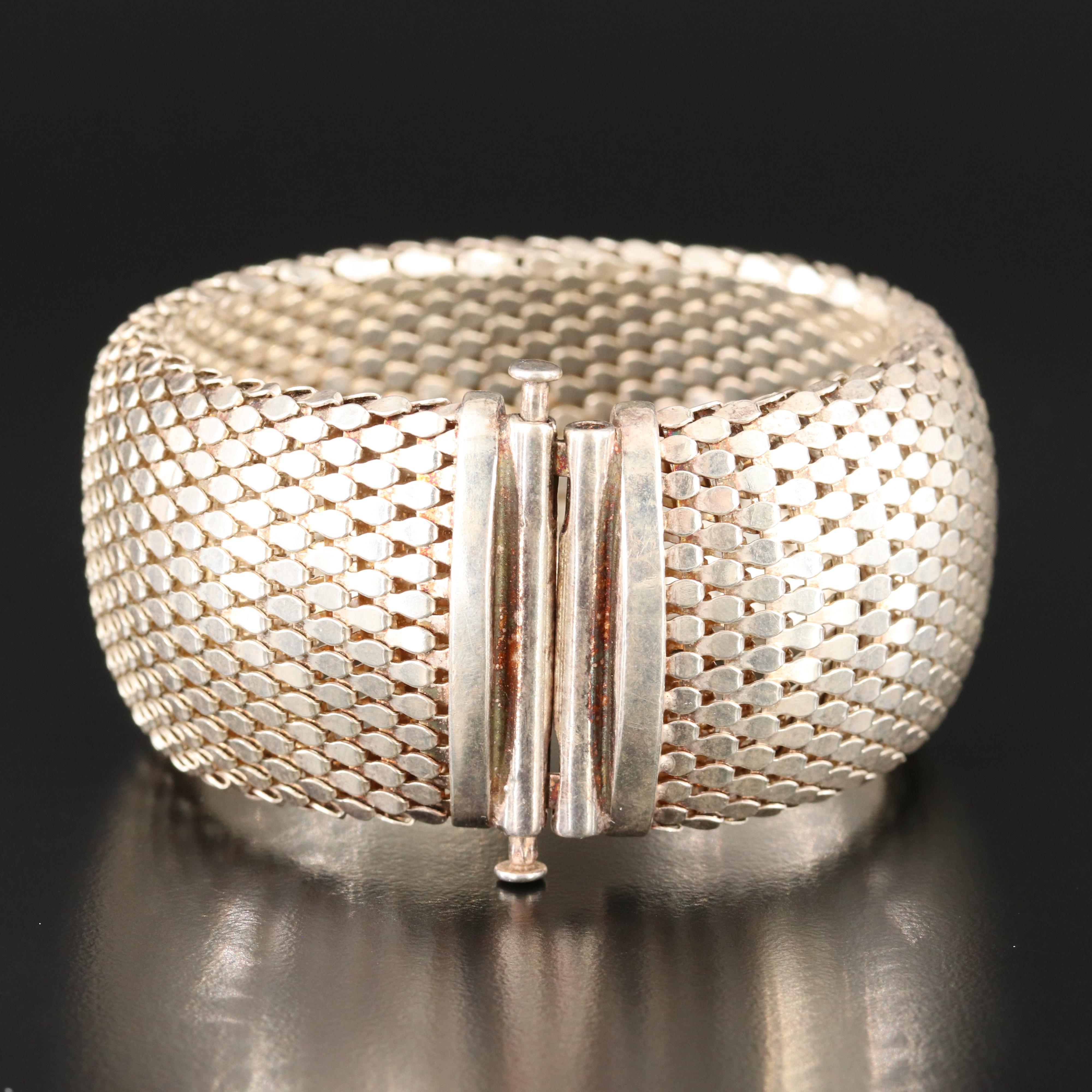 Sterling Mesh Bracelet