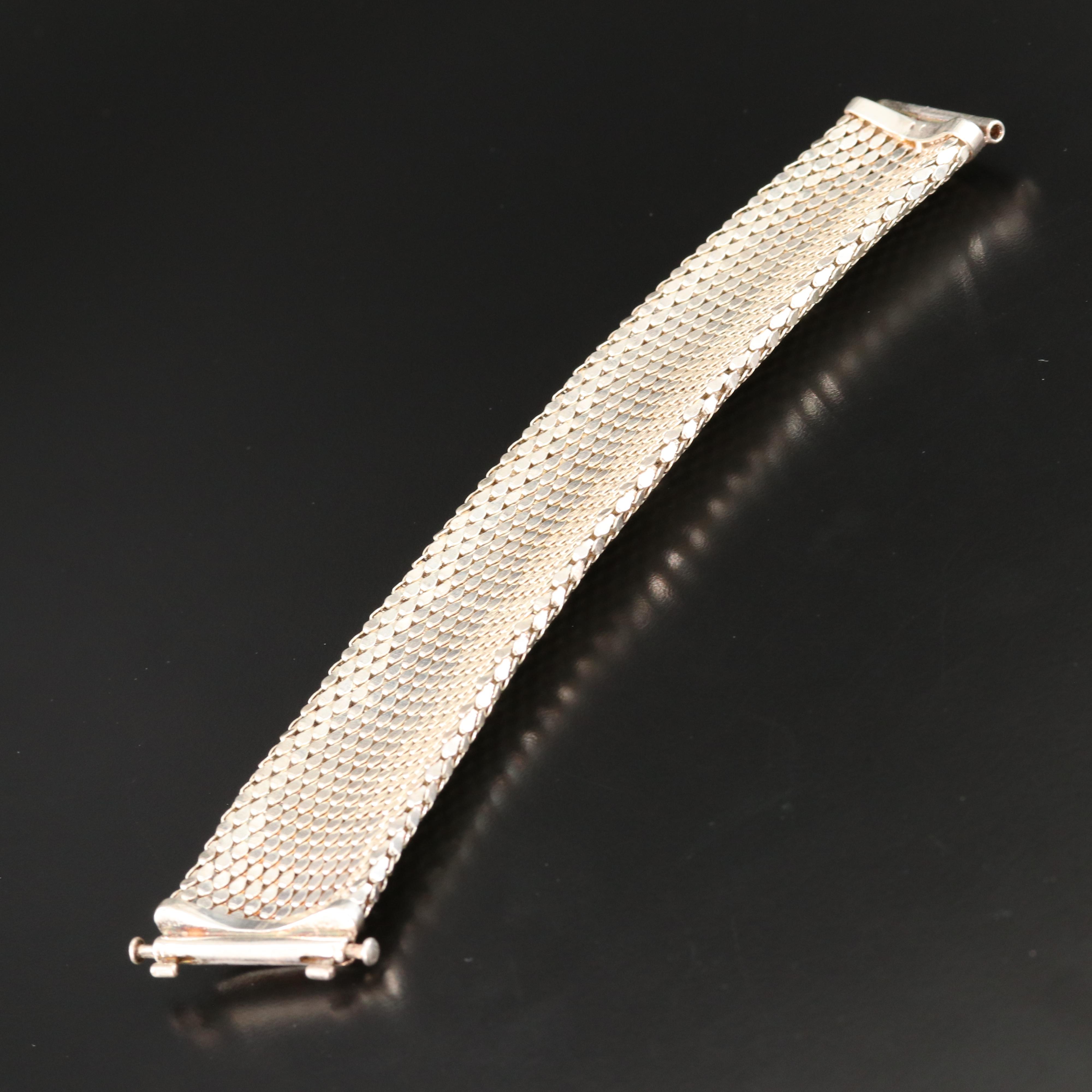 Sterling Mesh Bracelet
