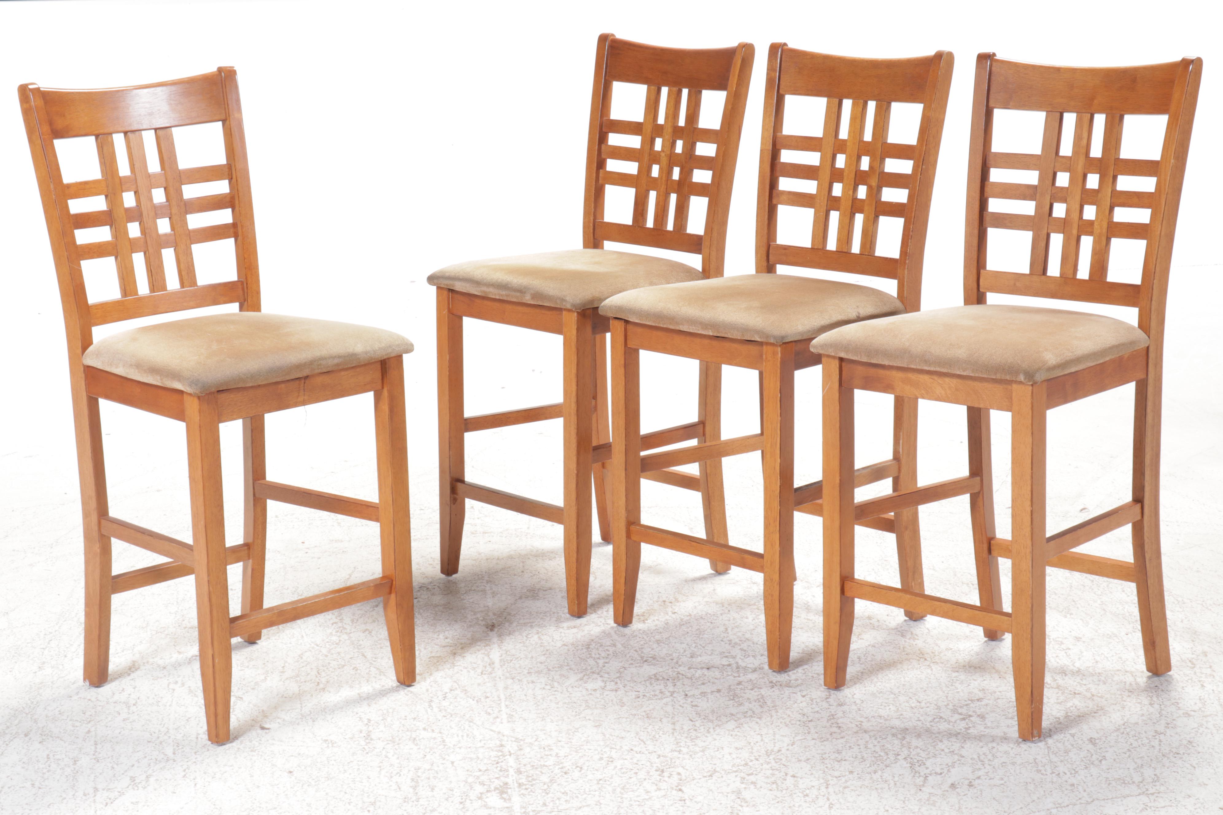 Mission Style Five-Piece Hightop Dining Set, 2009