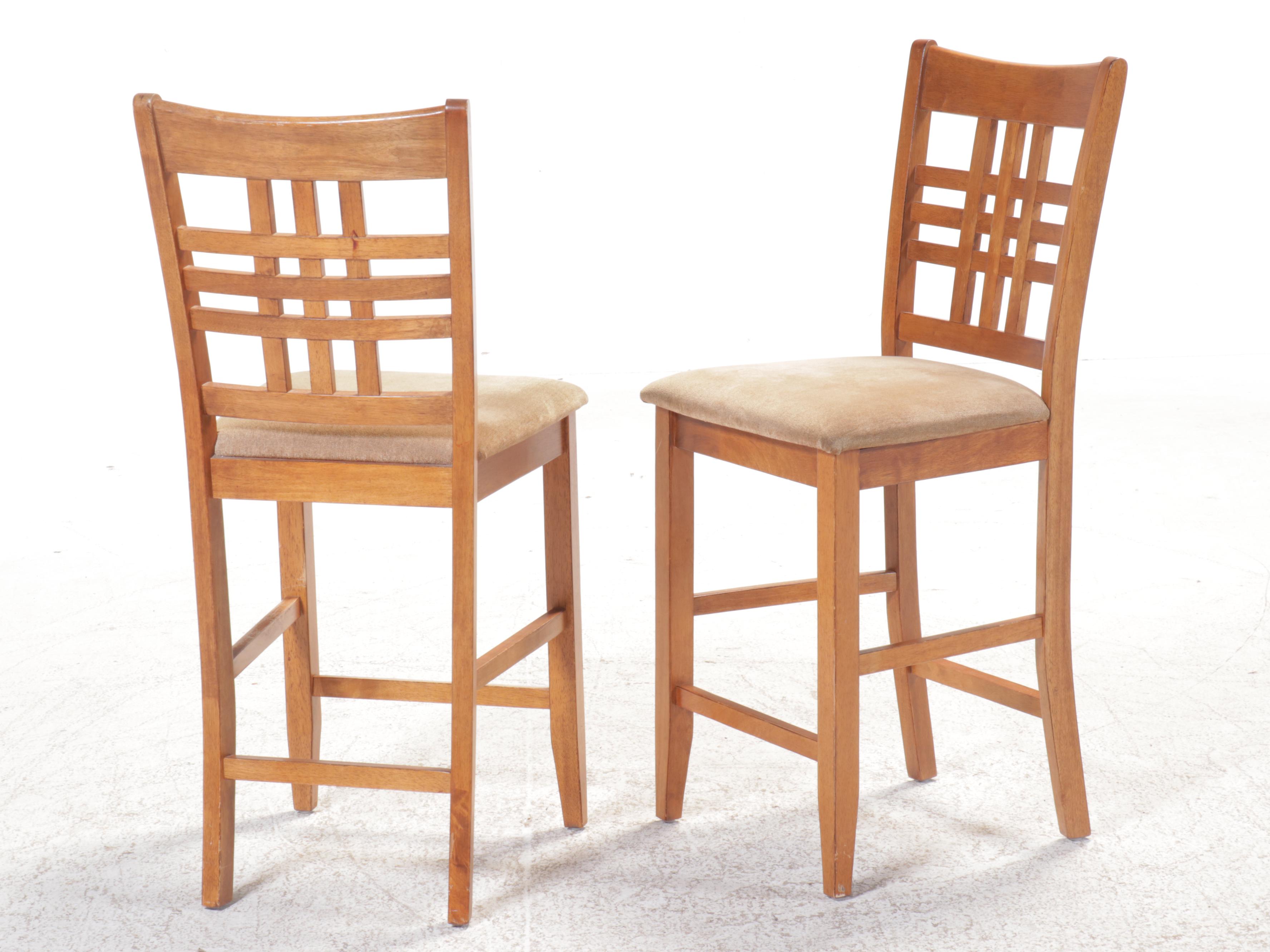 Mission Style Five-Piece Hightop Dining Set, 2009