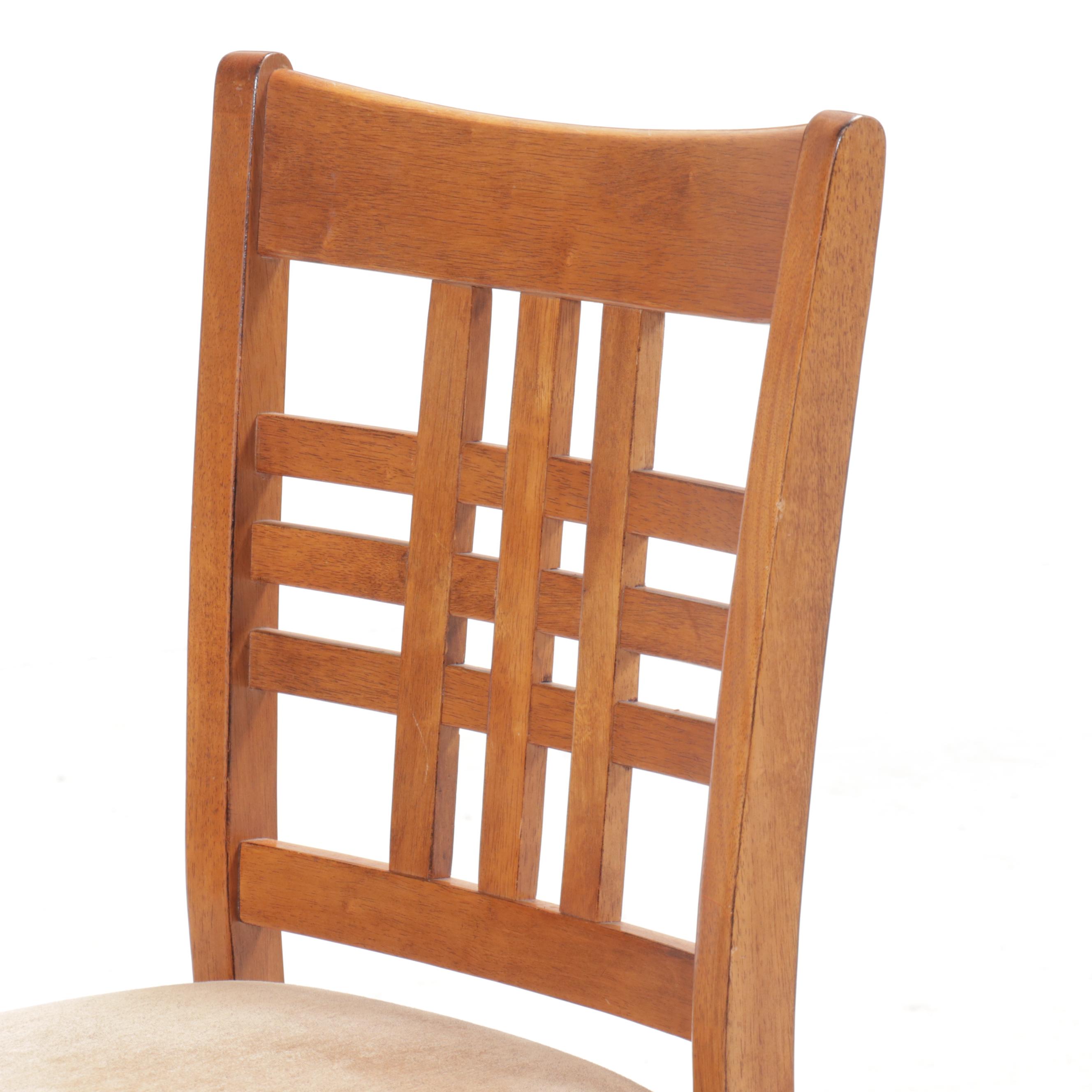 Mission Style Five-Piece Hightop Dining Set, 2009