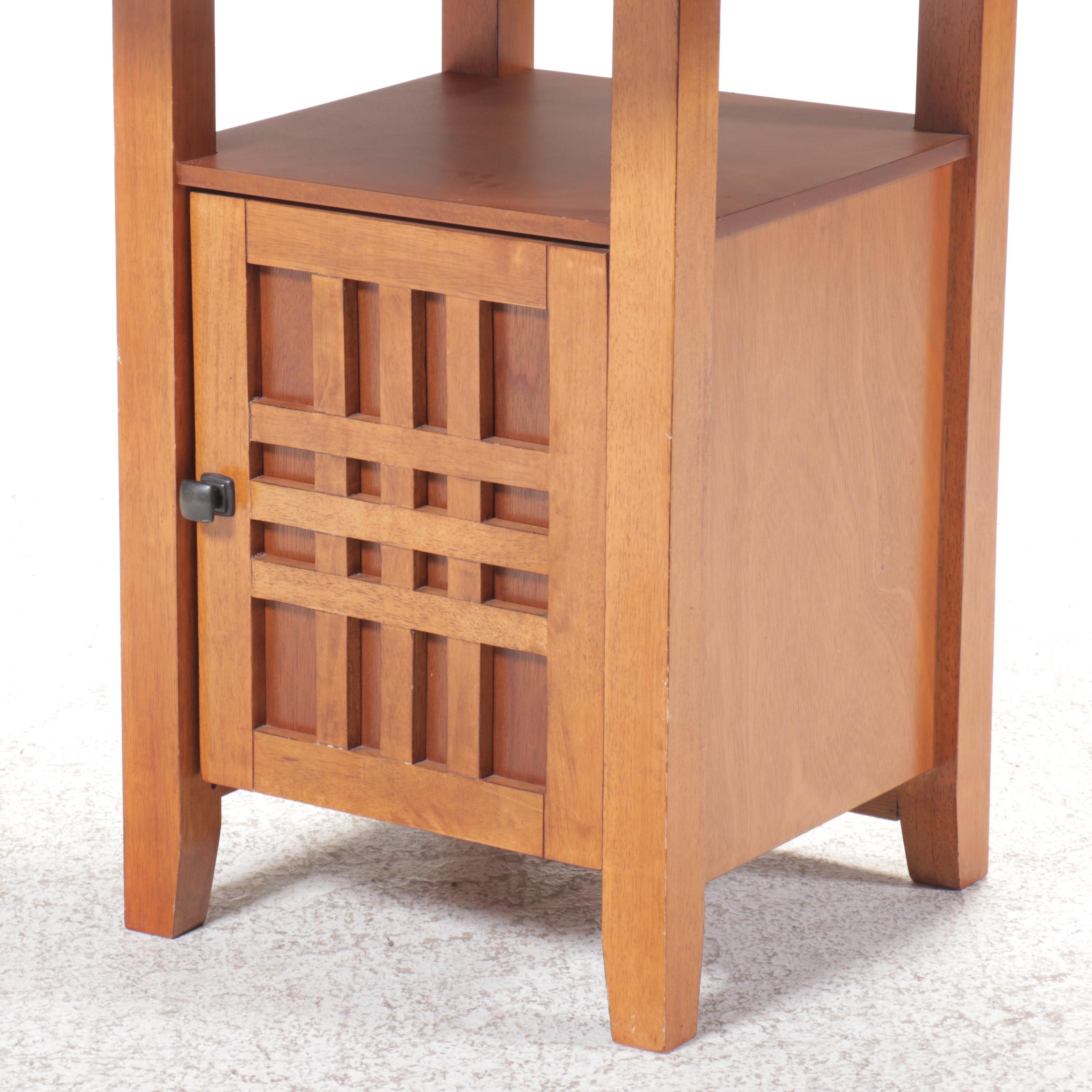 Mission Style Five-Piece Hightop Dining Set, 2009