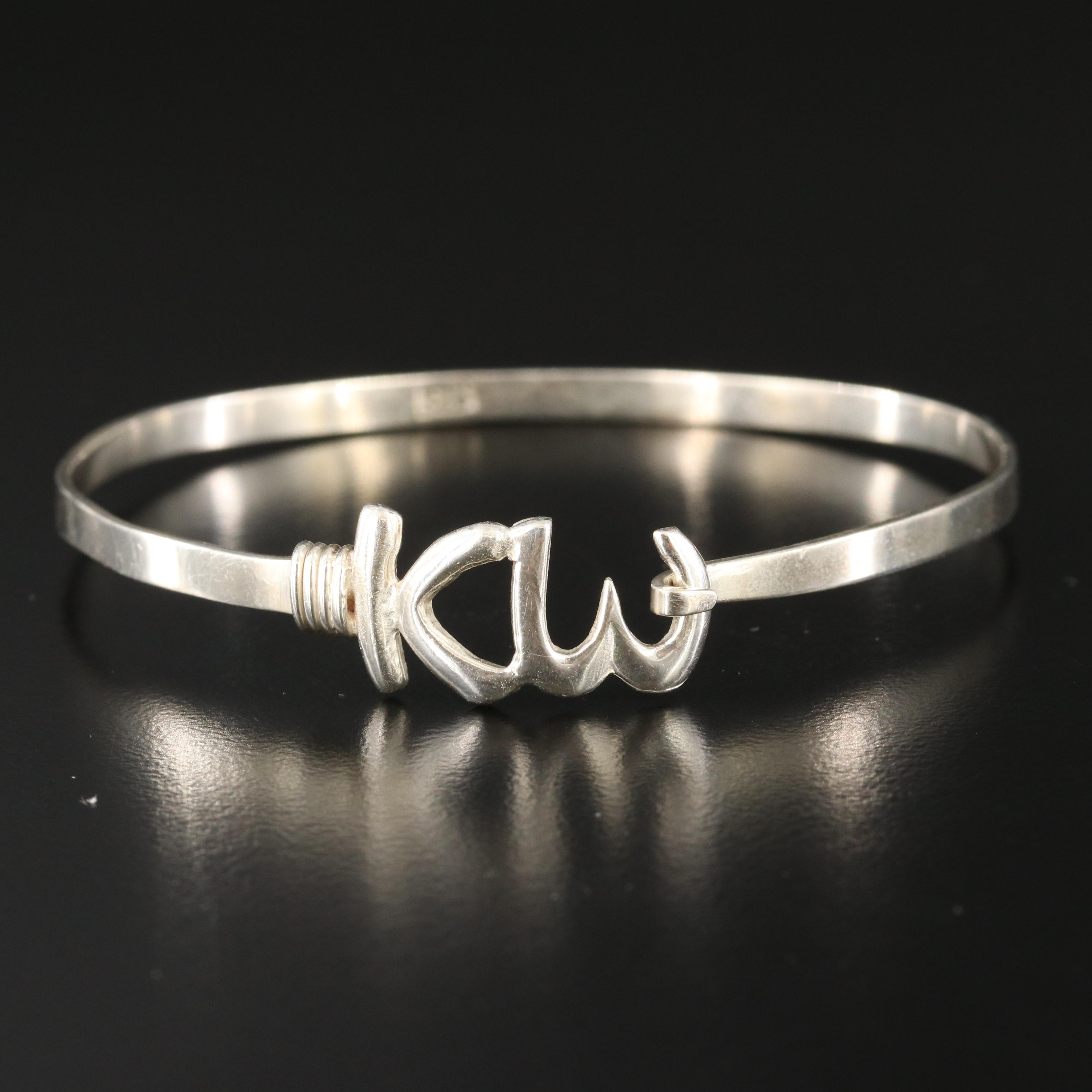 Sterling "KW" Cuff