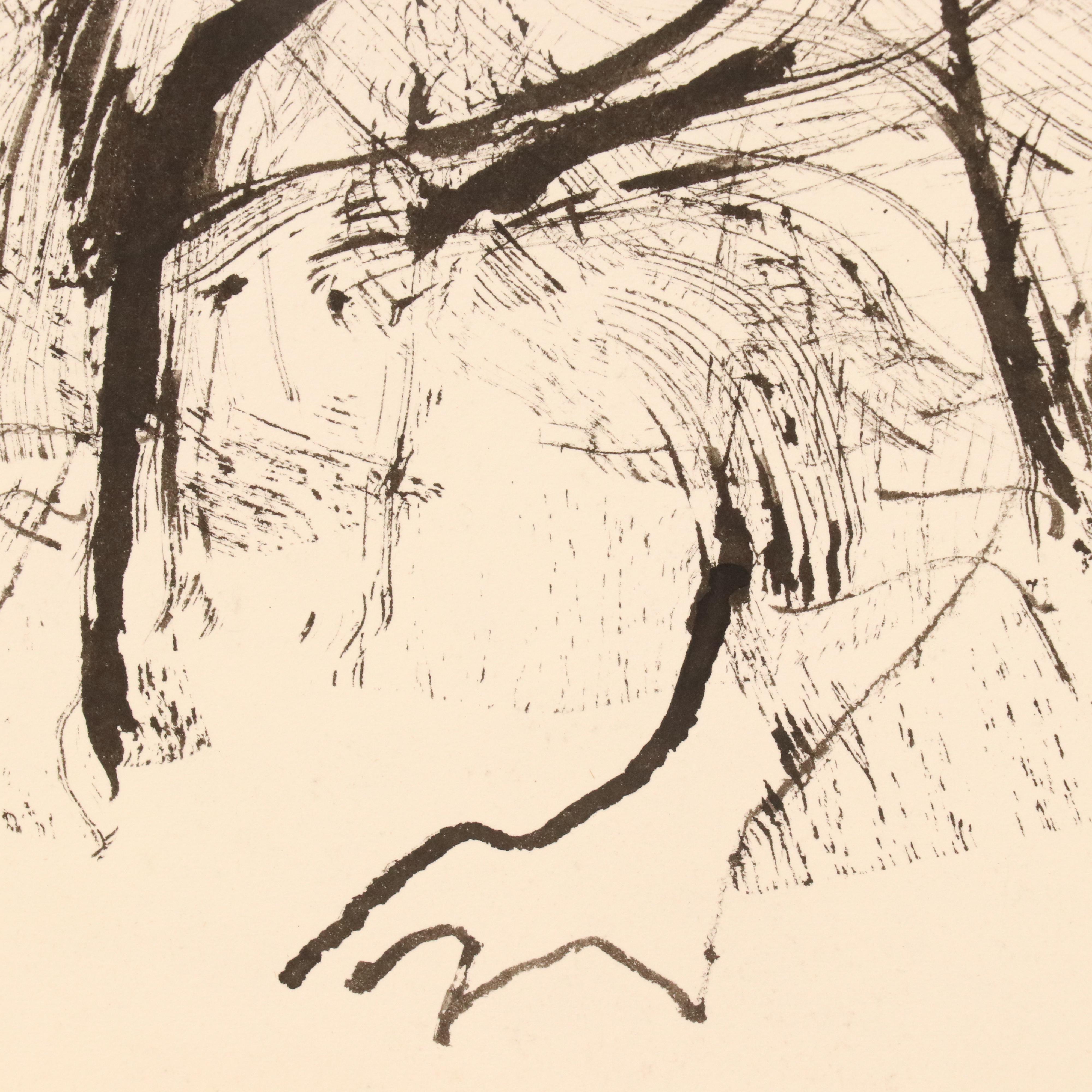 Leonard Maurer Stone Lithographs of Stylized Beast and More, 1963-1973