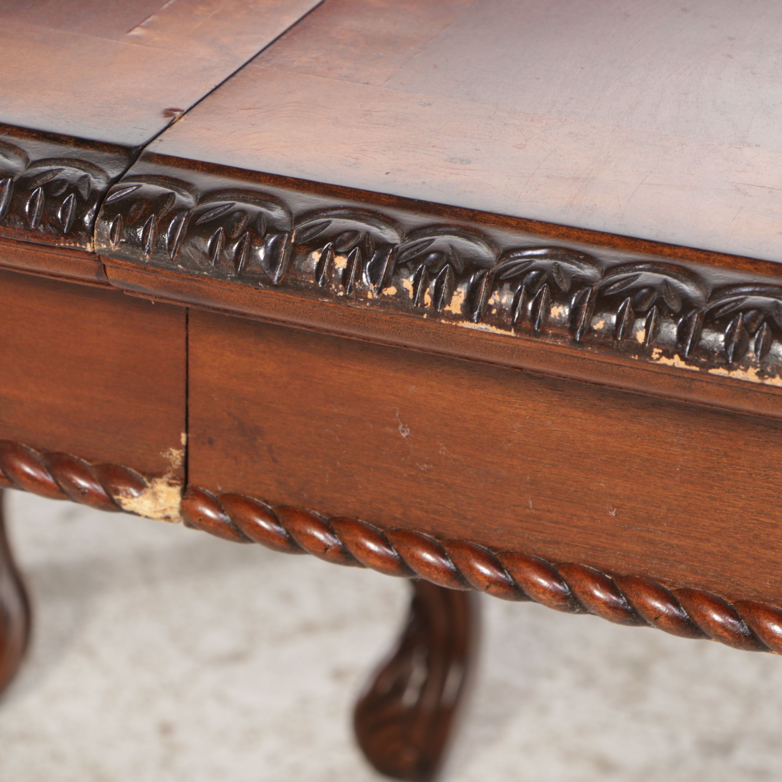 Omexey Limited Mahogany Finished Nine-Piece Dining Set