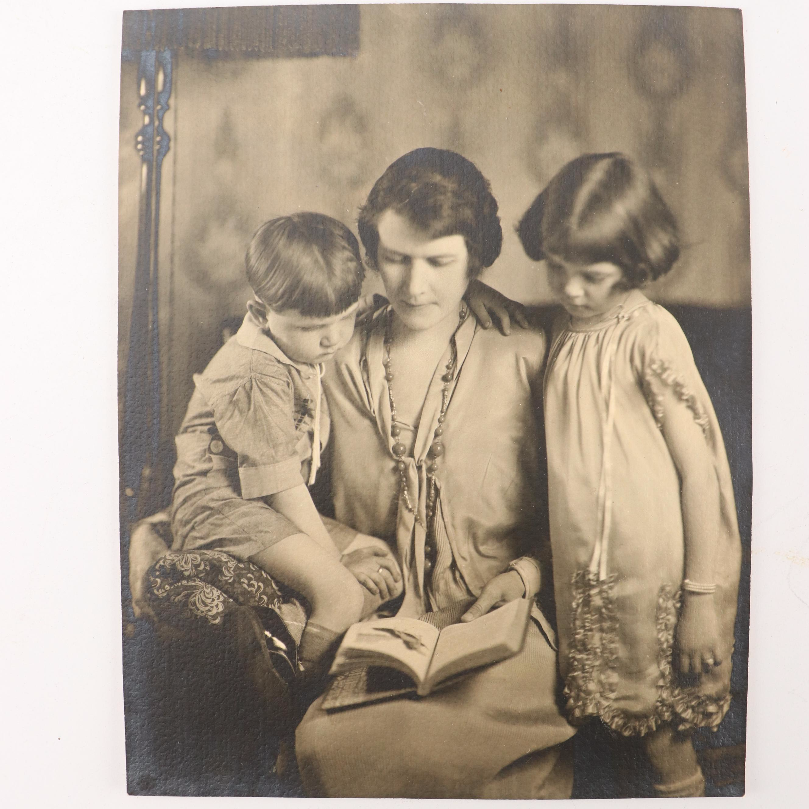 Santa Clara Porcelain Mother's Day Collector Plate, Other Motherly Homage Prints