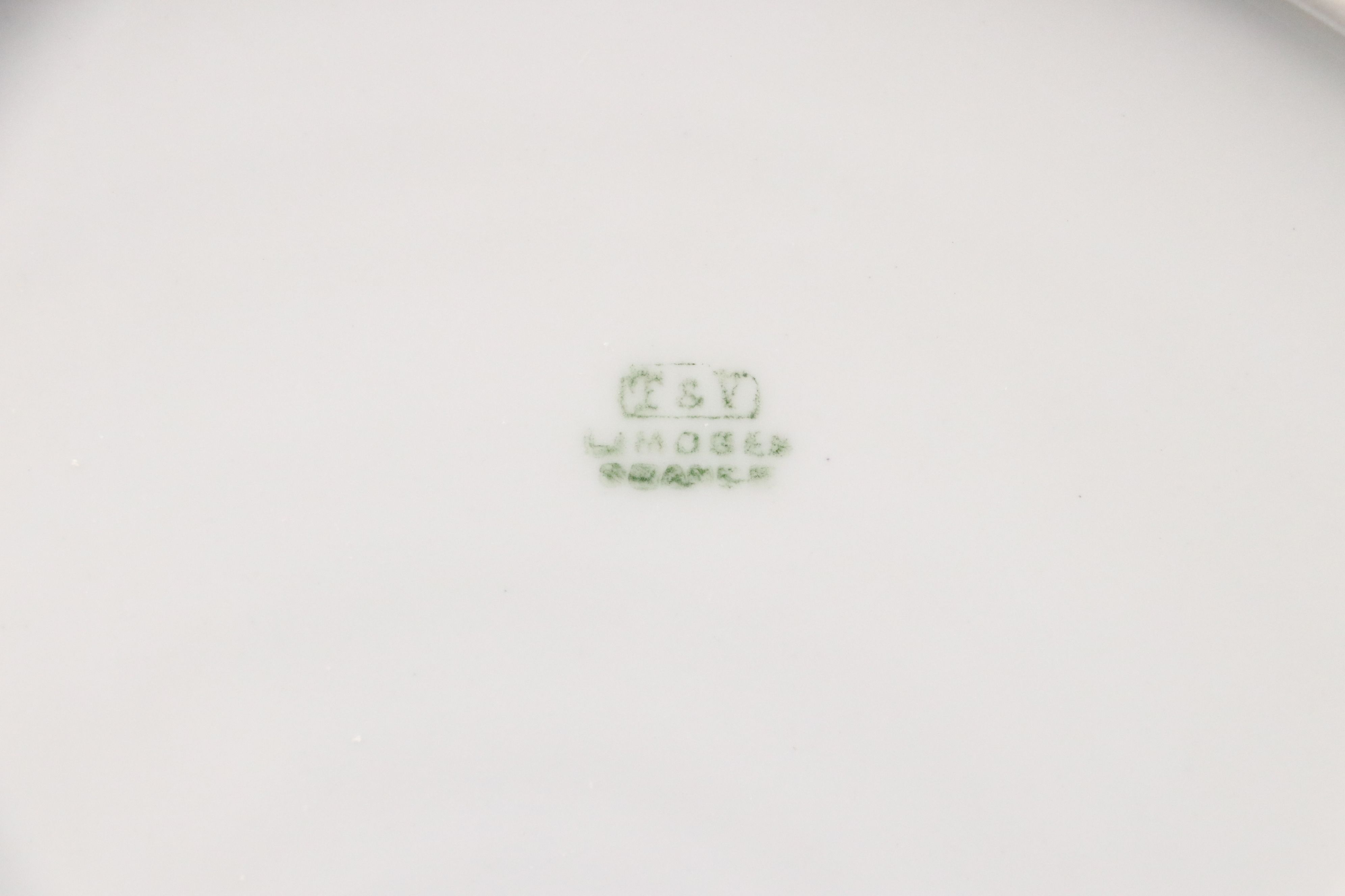 Tressemanes & Vogt Gilt Encrusted French Porcelain Dinner Plates