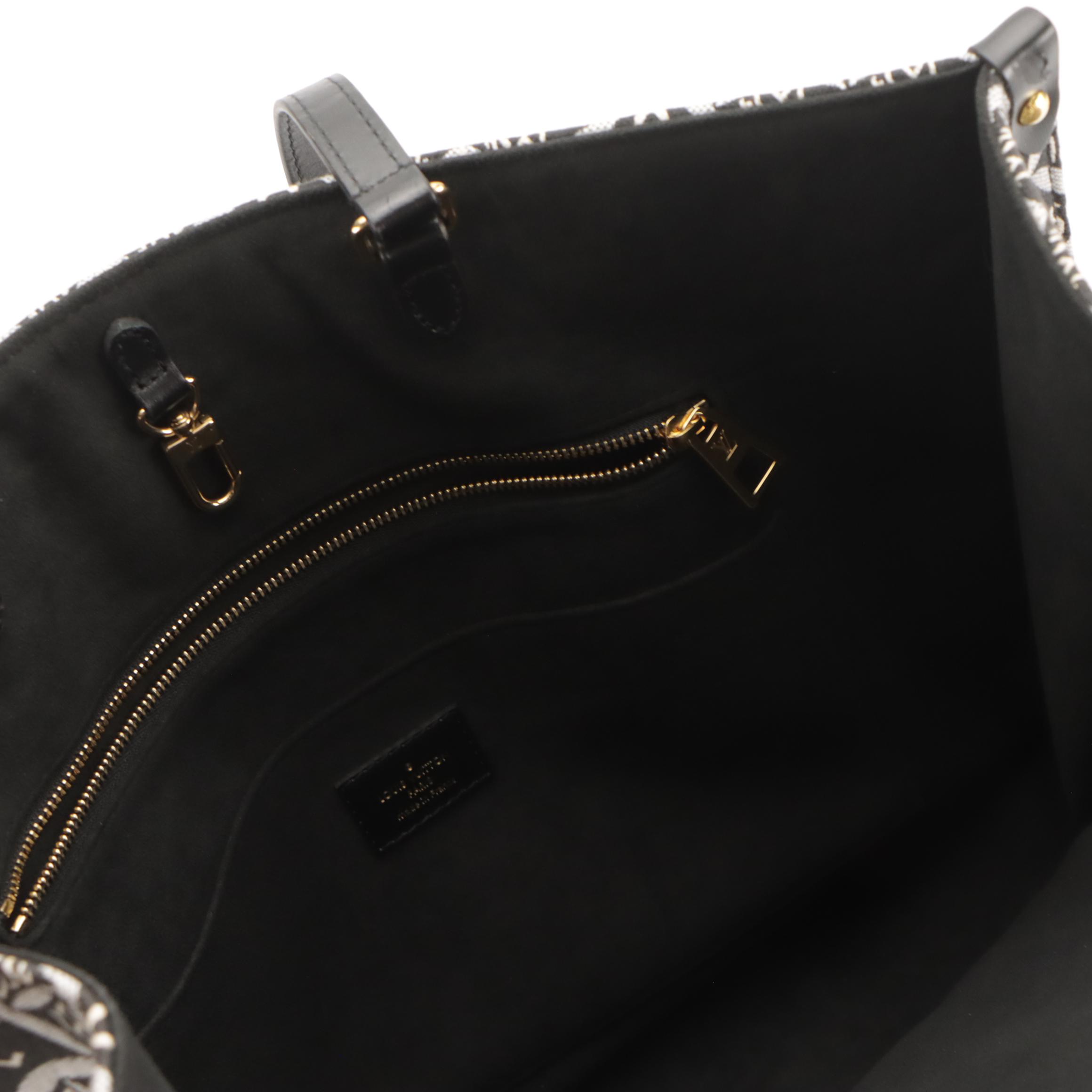 Louis Vuitton Since 1854 Jacquard Canvas and Leather OnTheGo GM Tote Bag