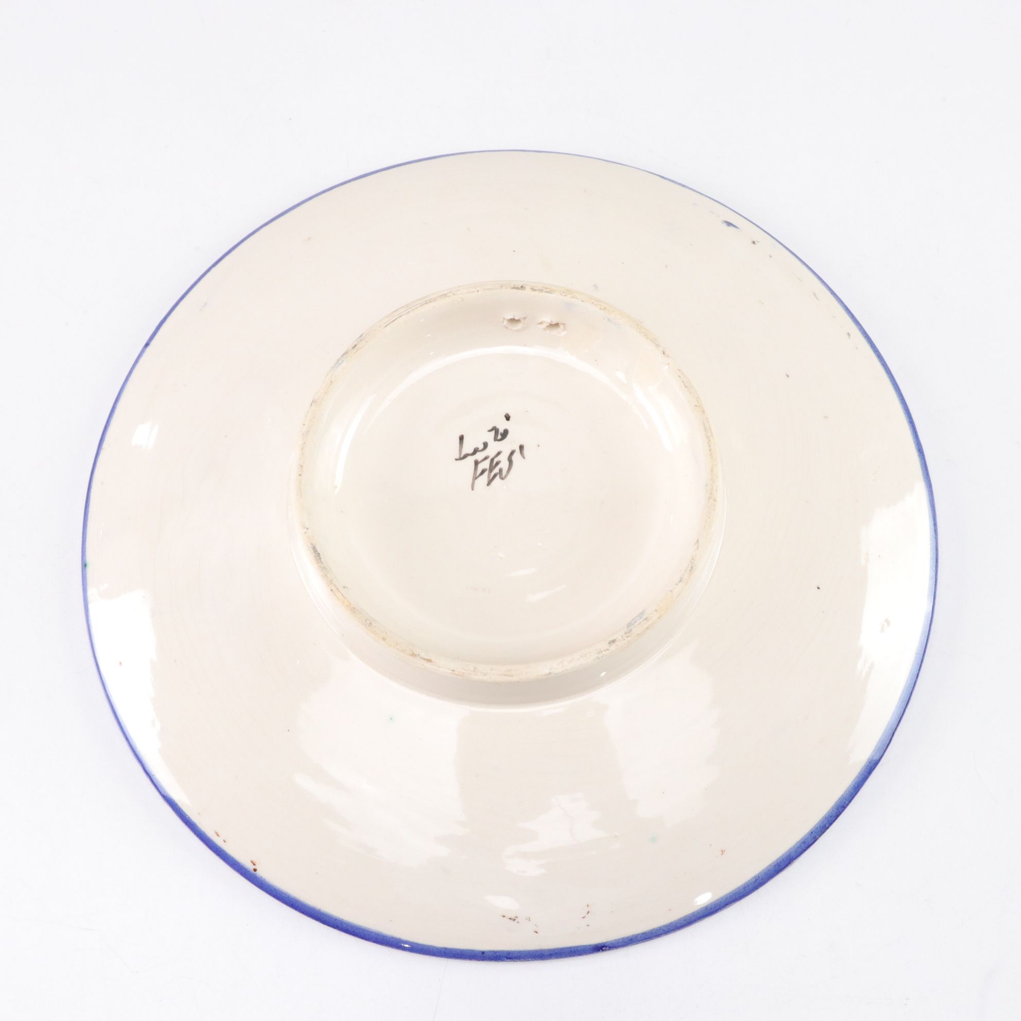 Hand-Painted Moroccan Fez Plates, Bowls & More