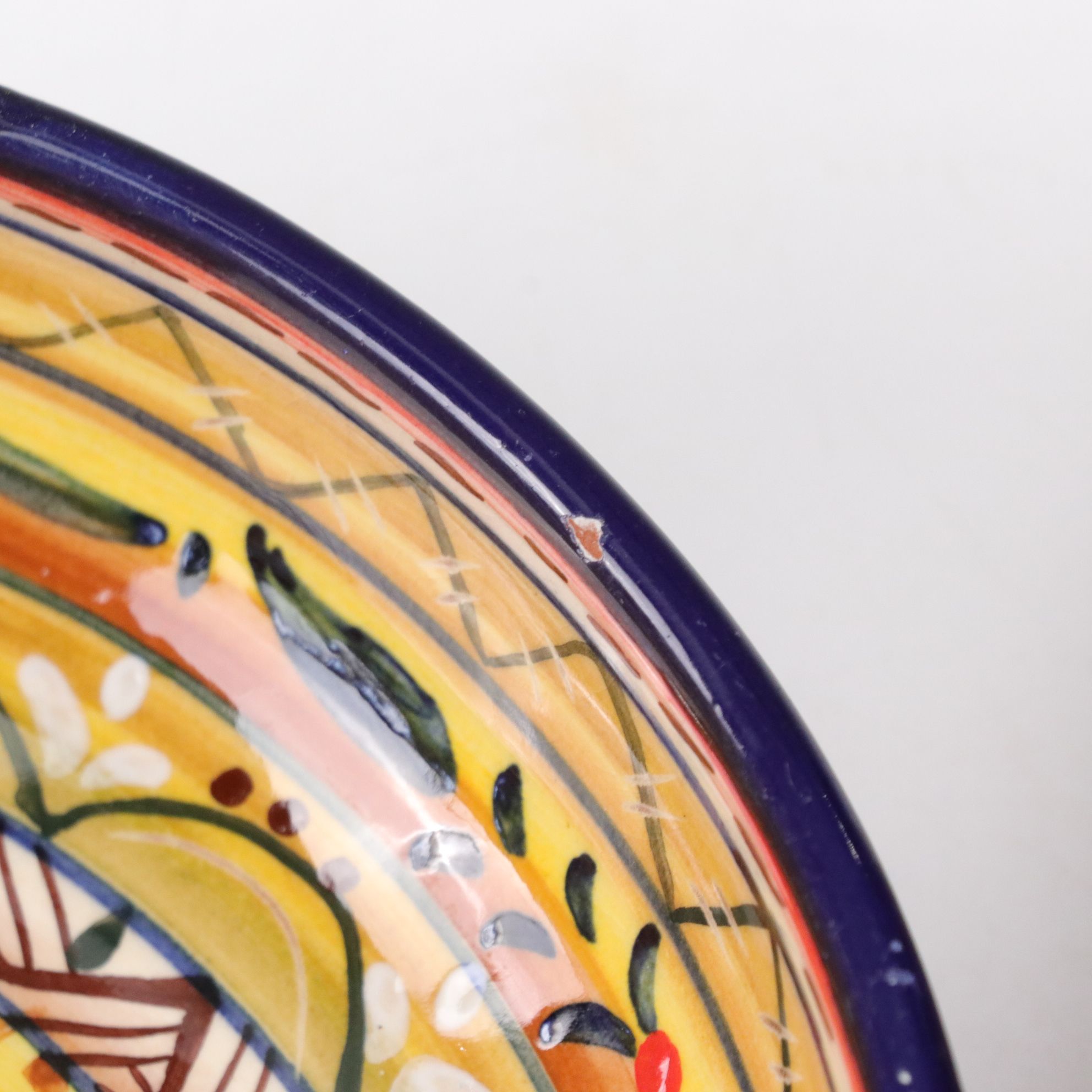 Hand-Painted Moroccan Fez Plates, Bowls & More
