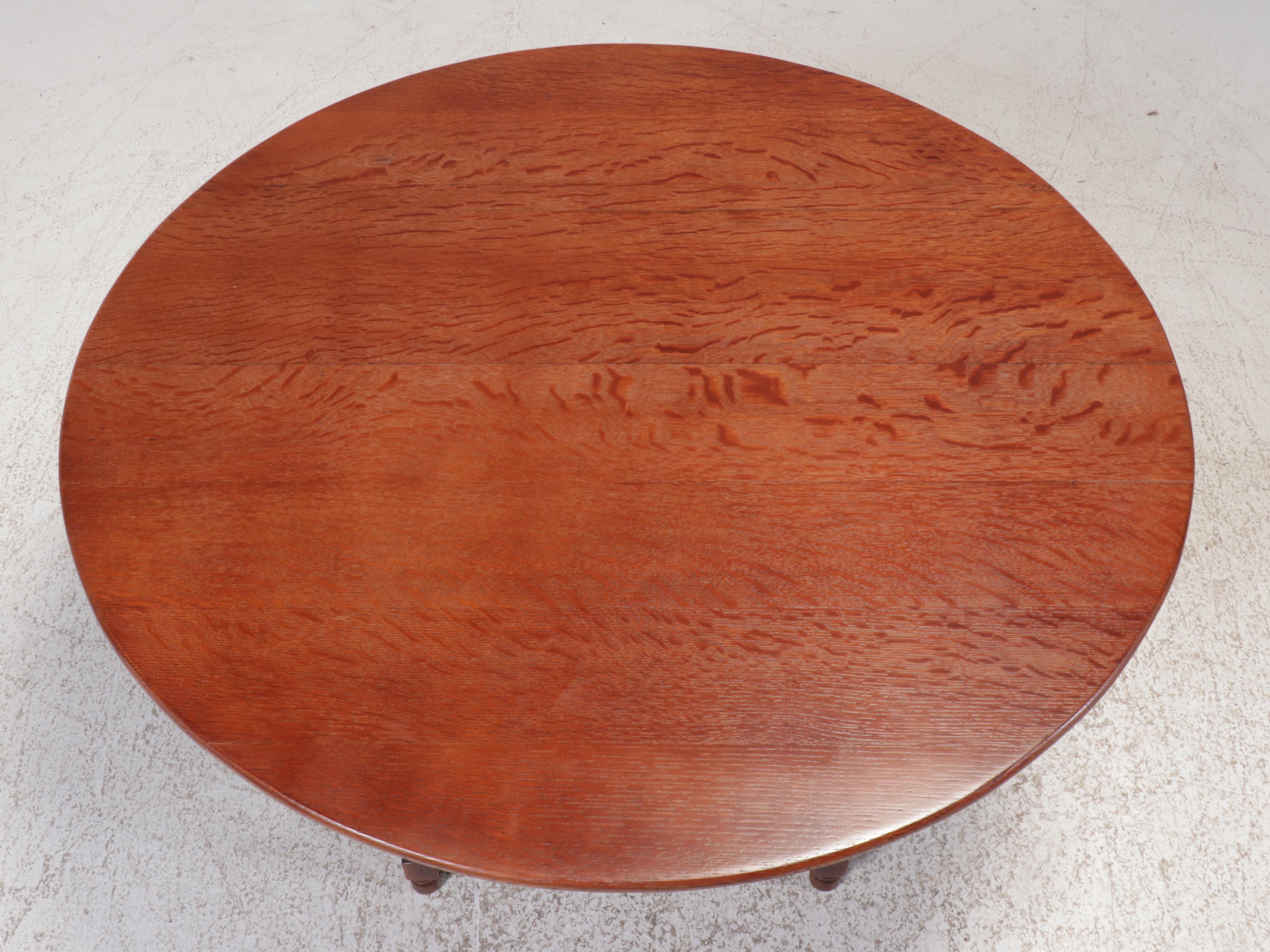 English Oak Monk's Bench Metamorphic Chair Table, 19th Century