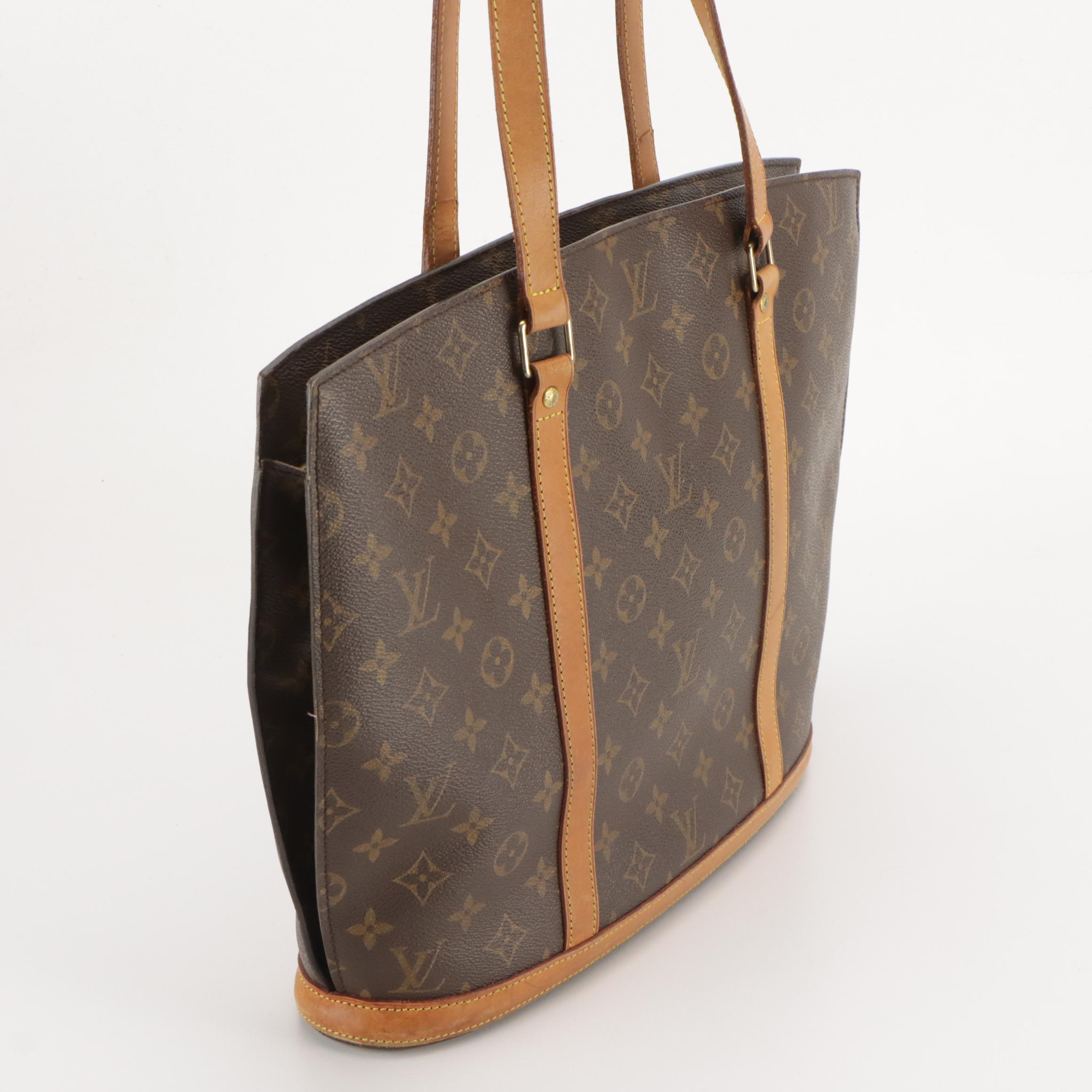 Louis Vuitton Babylone Shoulder Bag in Monogram Canvas and Leather Trim