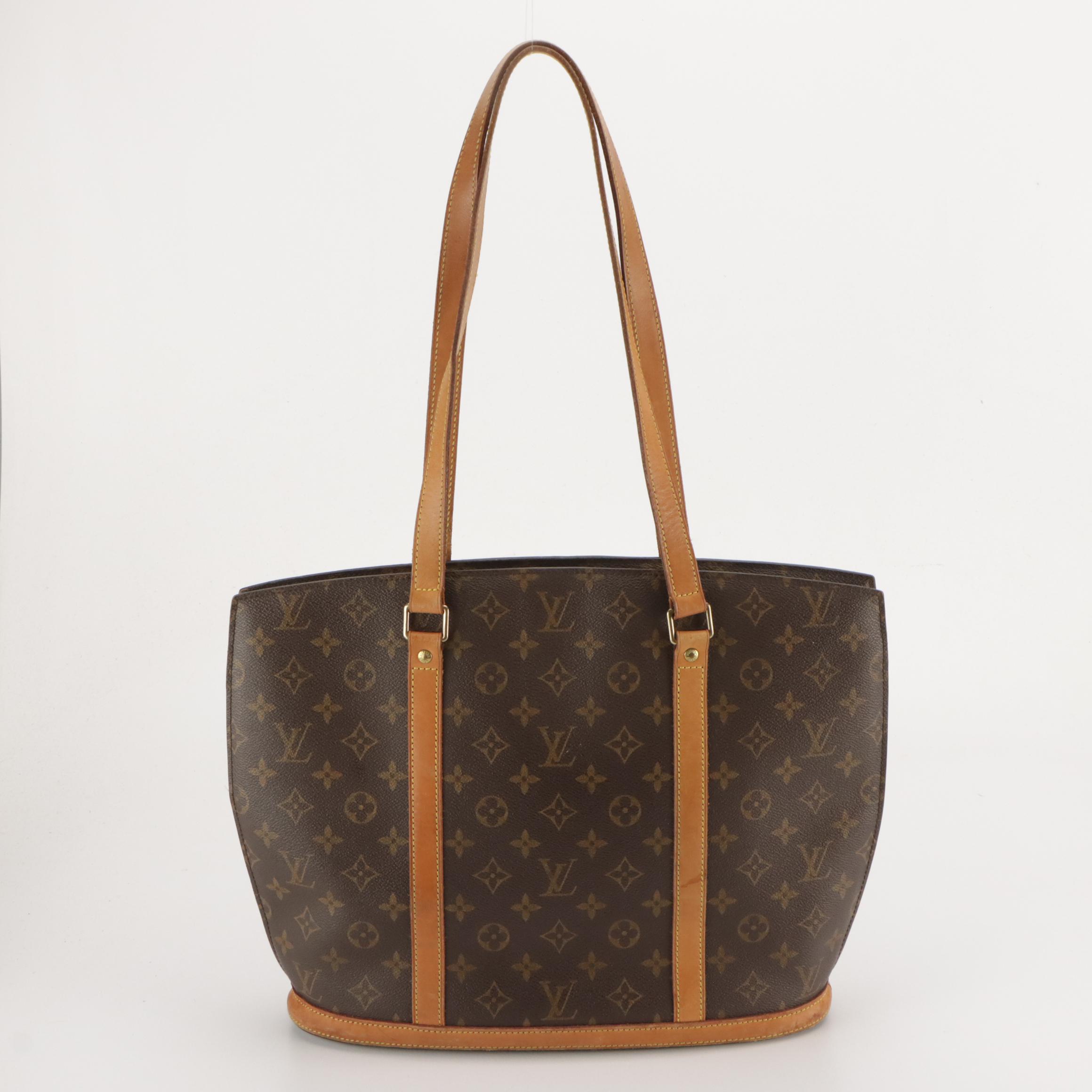 Louis Vuitton Babylone Shoulder Bag in Monogram Canvas and Leather Trim