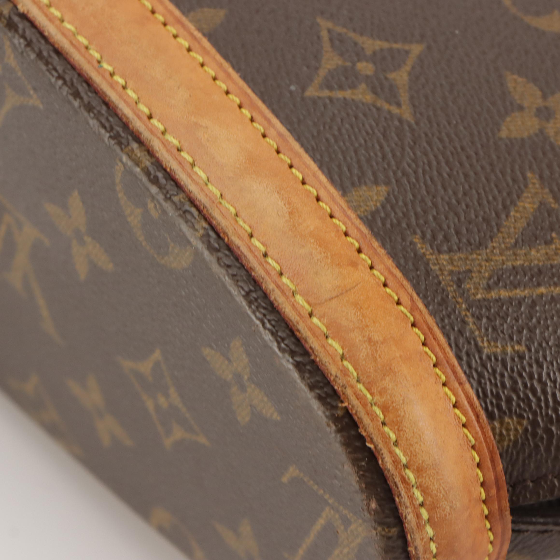 Louis Vuitton Babylone Shoulder Bag in Monogram Canvas and Leather Trim