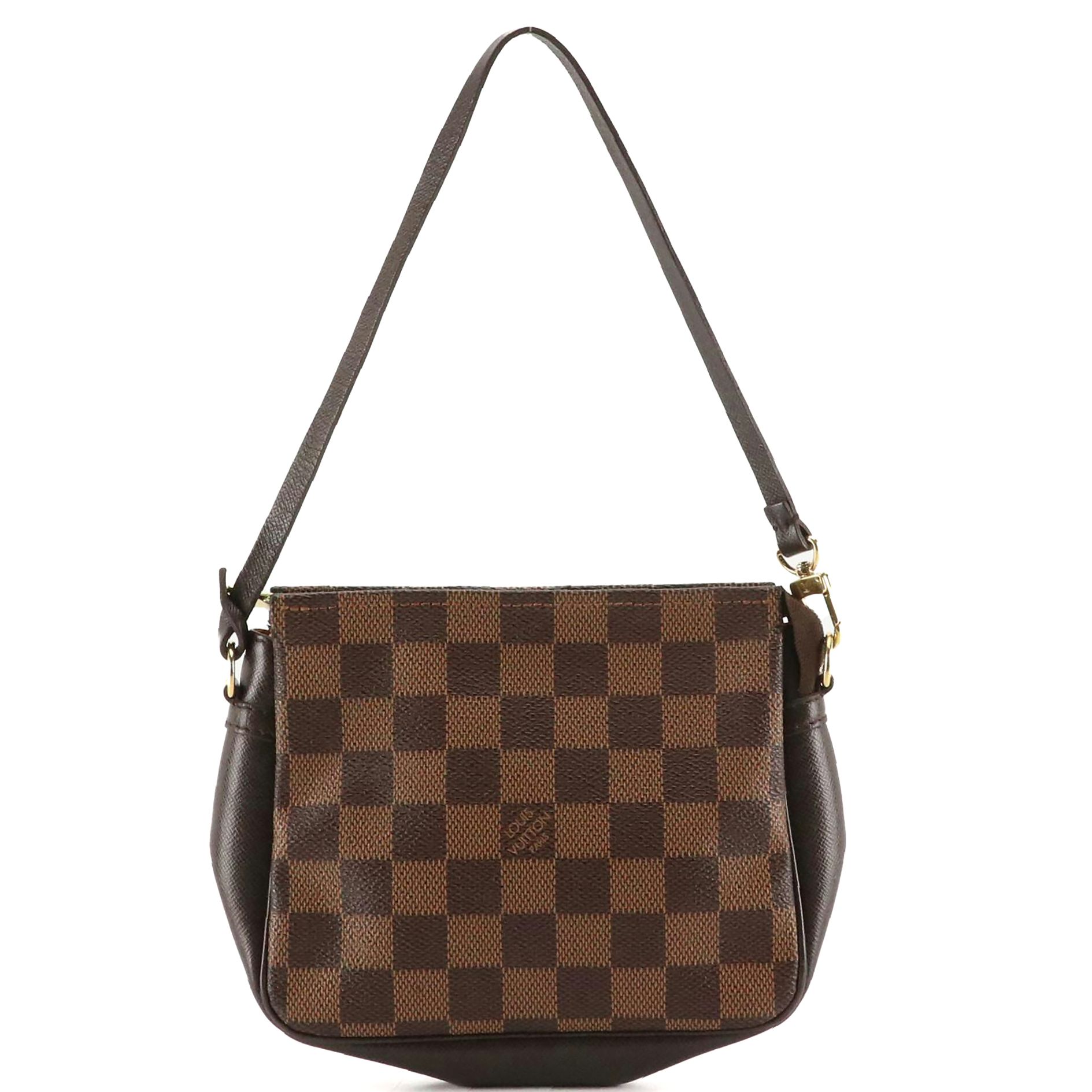 Louis Vuitton Trousse Accessoires Pochette Bag in Damier Ebene Canvas