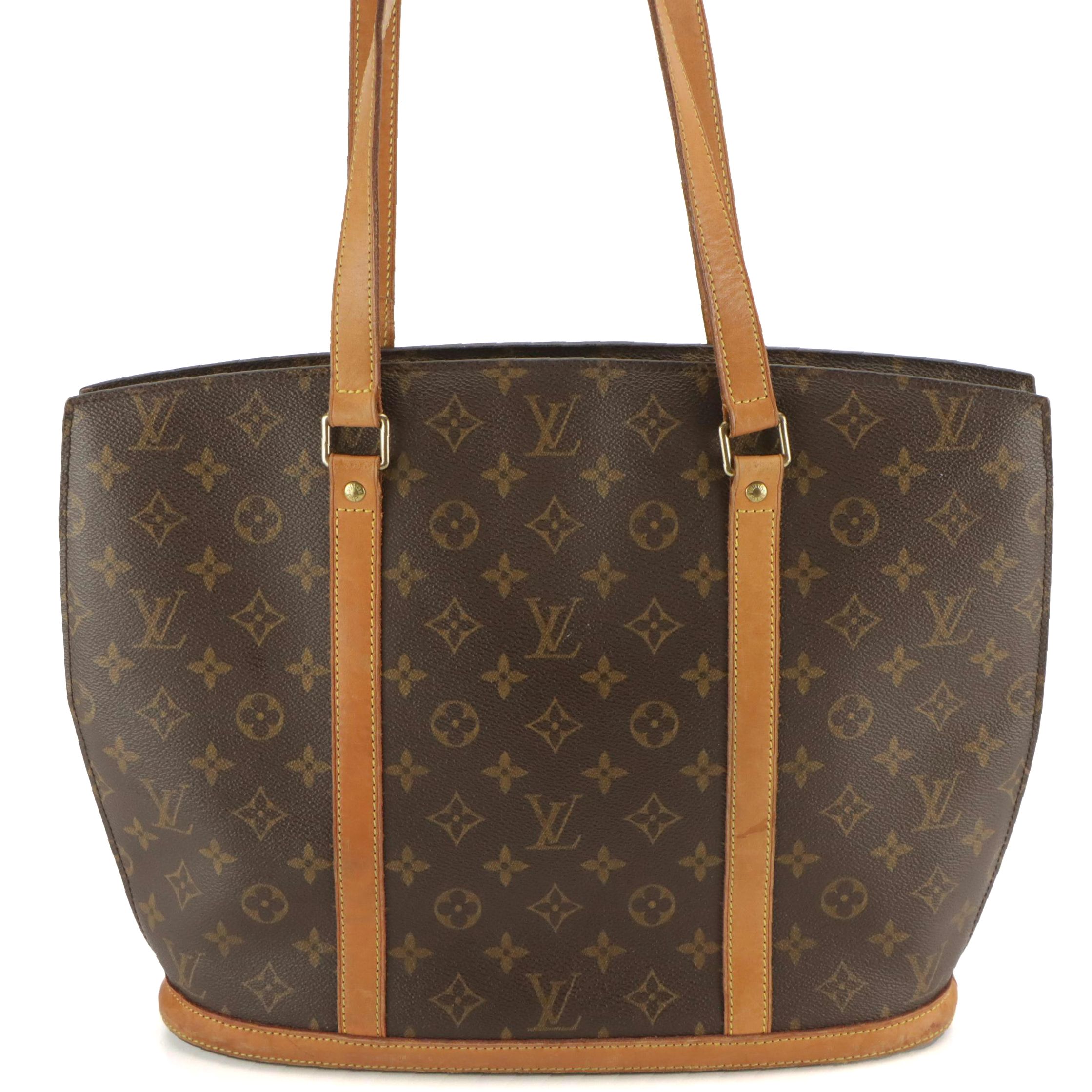 Louis Vuitton Babylone Shoulder Bag in Monogram Canvas and Leather Trim