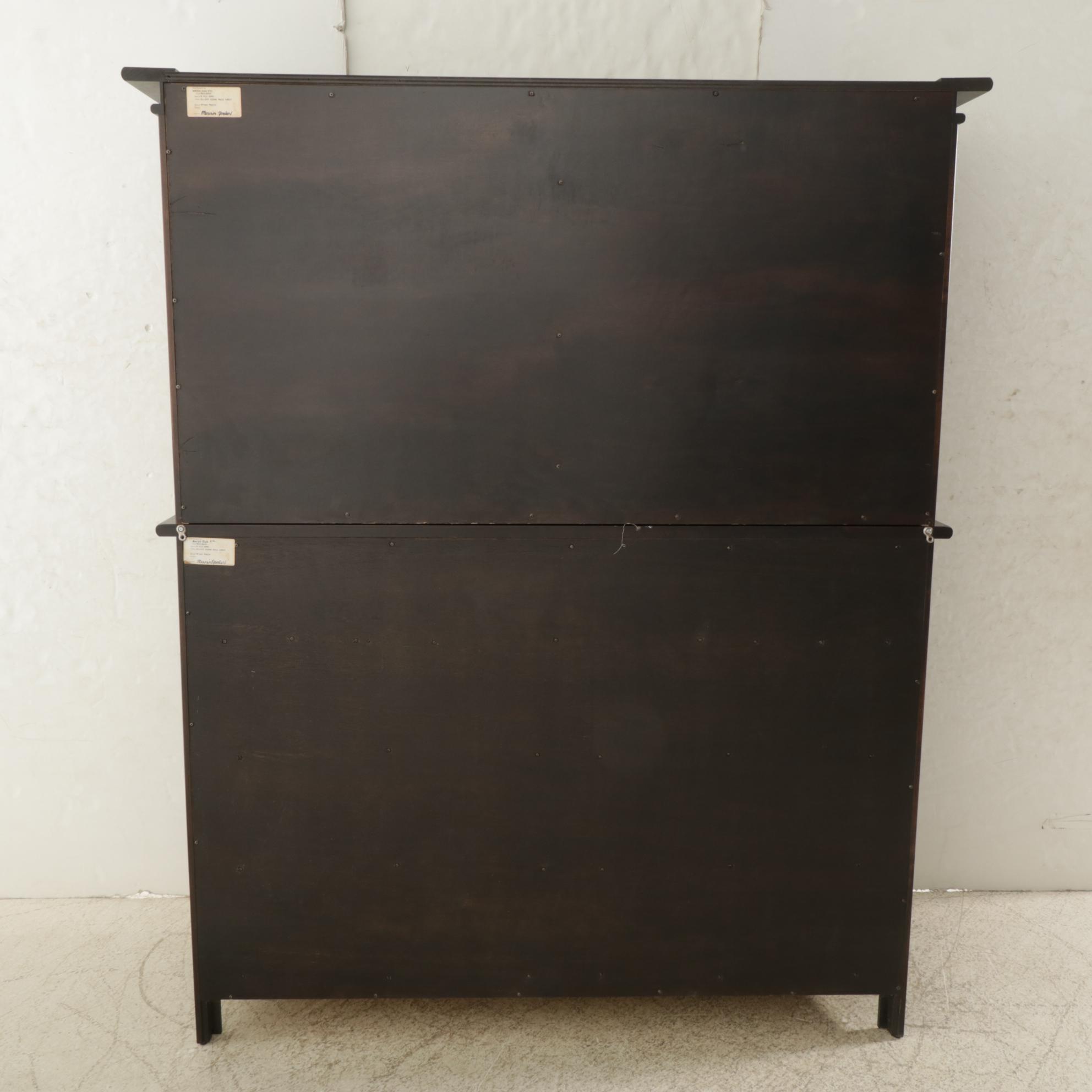 Amish-Made Maple and Oak Mule Chest, Late 20th to 21st Century