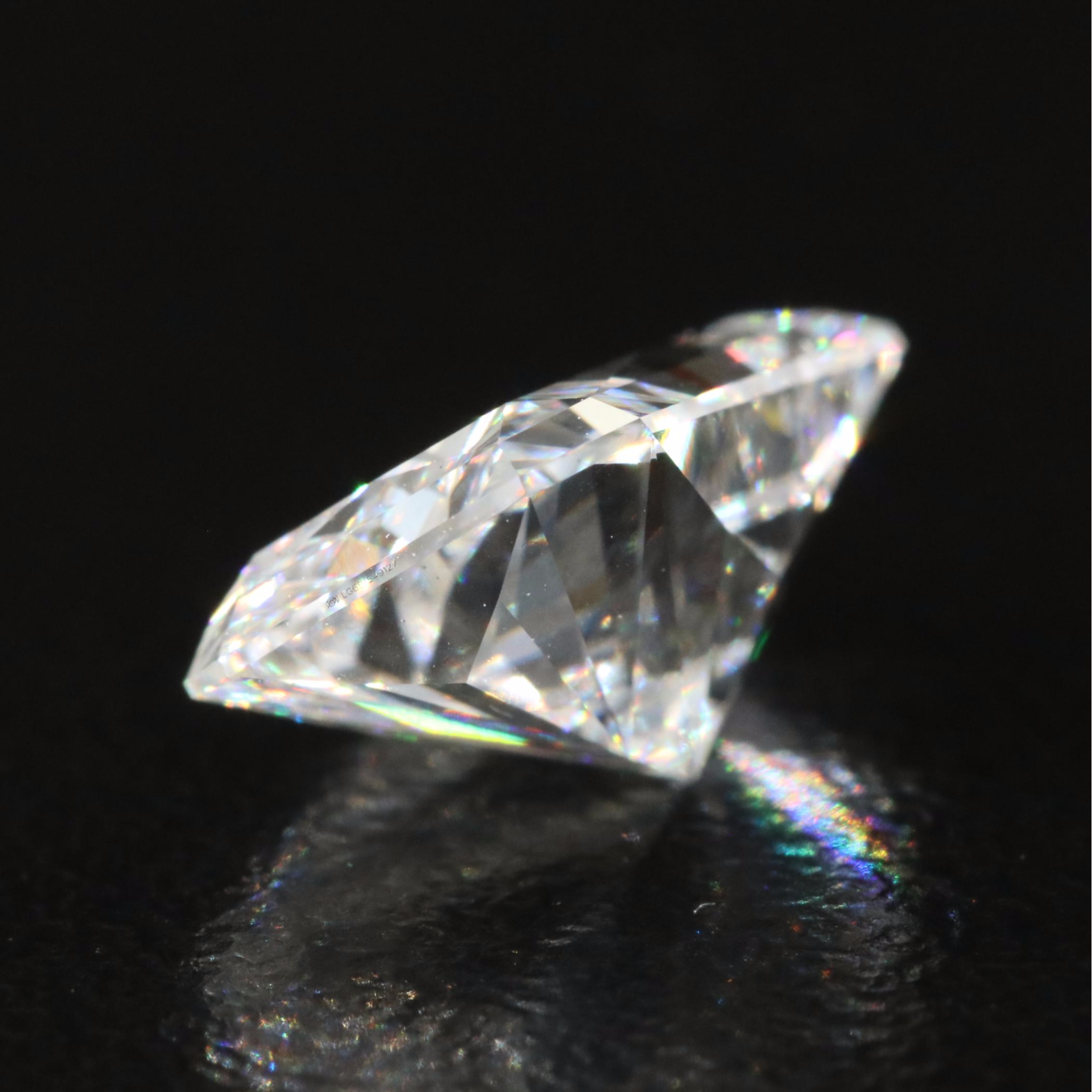 Loose 3.09 CT Lab Grown Diamond with IGI Report