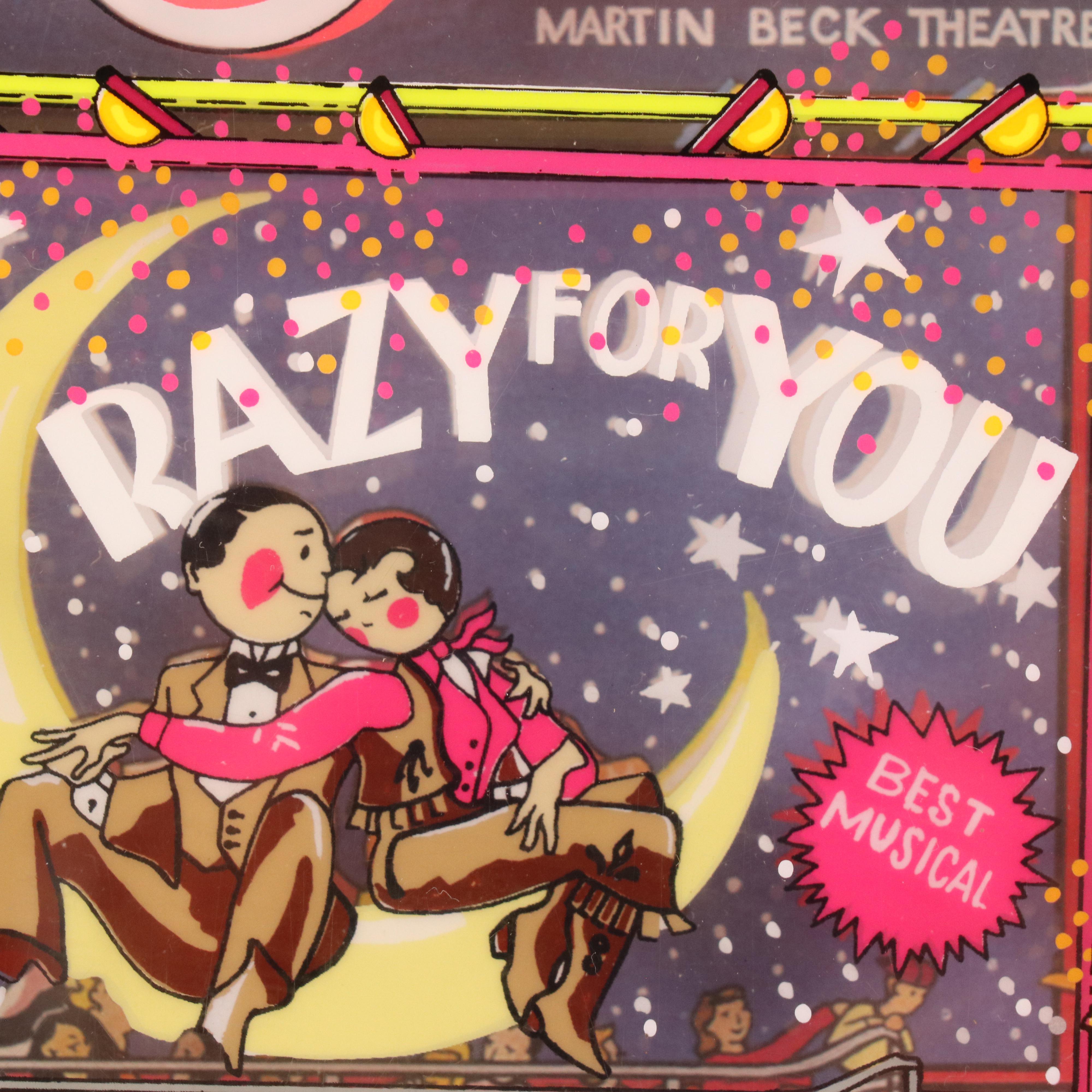 Susannah MacDonald Dimensional Mixed Media Serigraph "Tickets," 1995