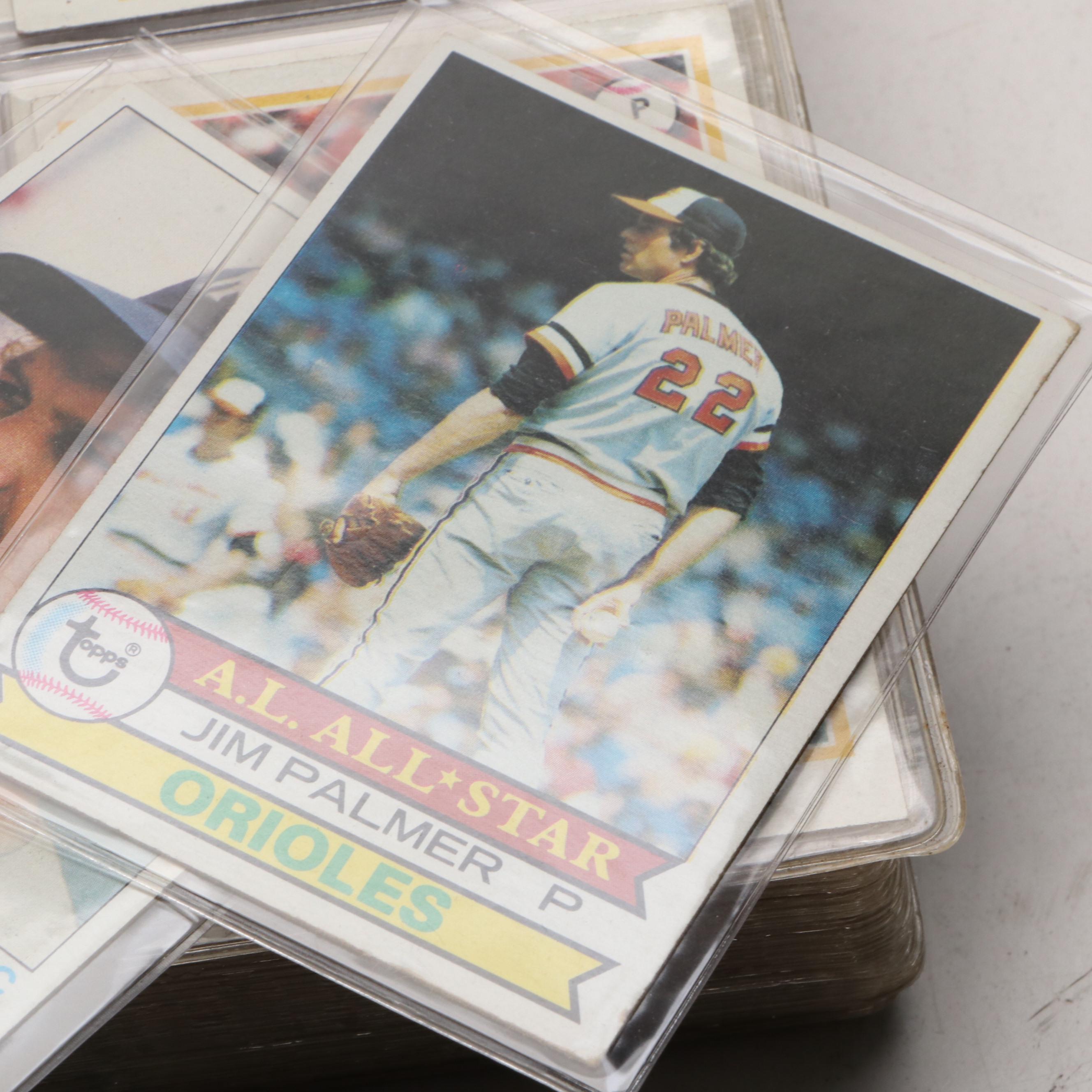 1978 & 1979 Topps Baseball Cards Featuring Eddie Murray and Ozzie Smith Rookies