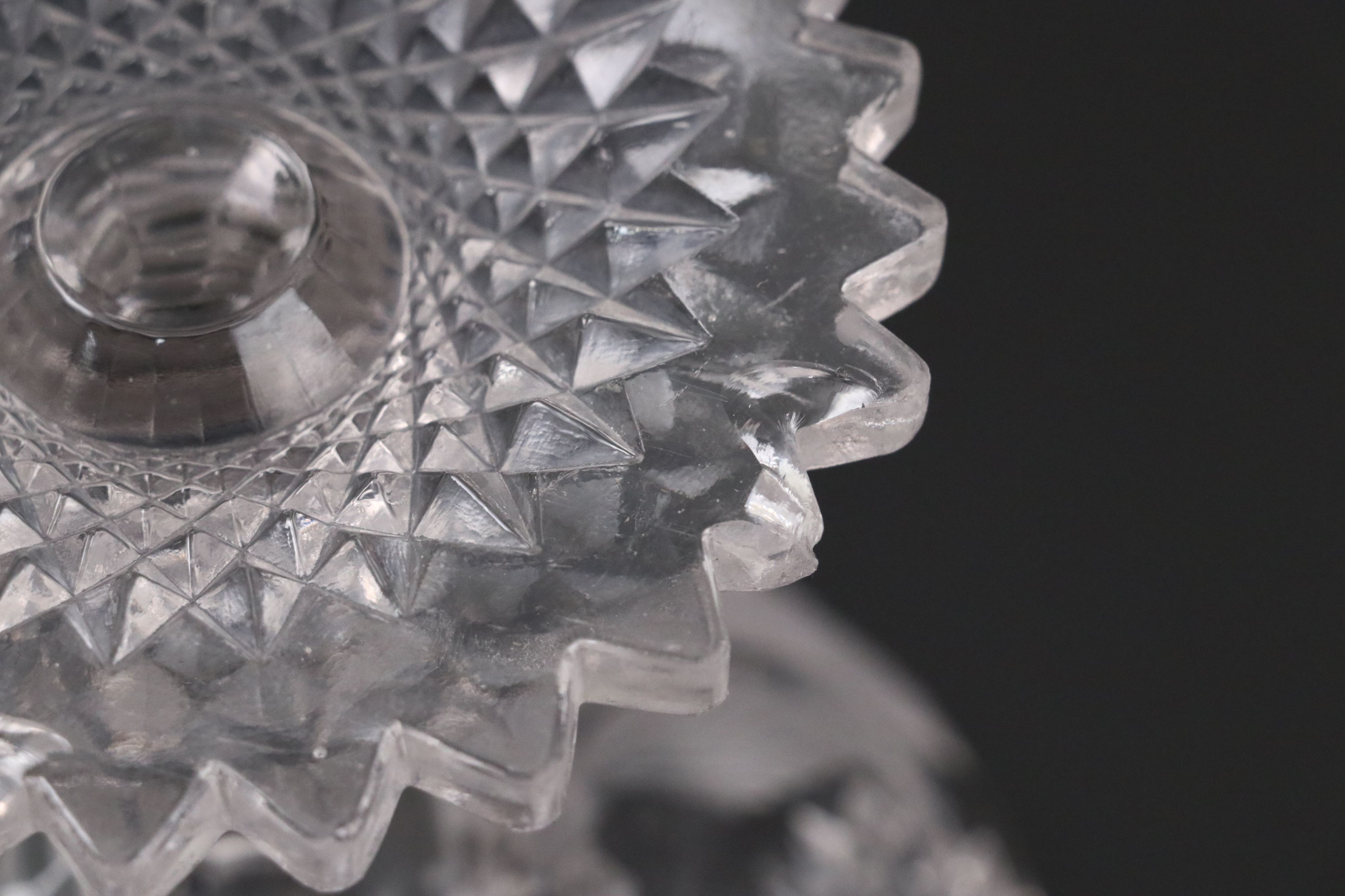 Hofbauer "The Byrdes" with Other Crystal Candy Dish and Brilliant Style Compote