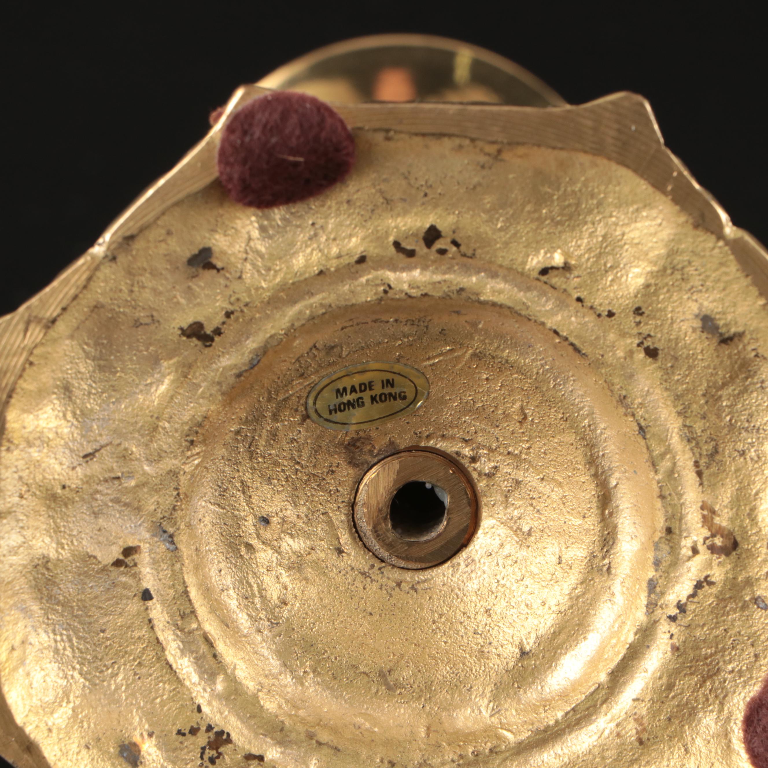 English Beehive and Other Brass Candlesticks