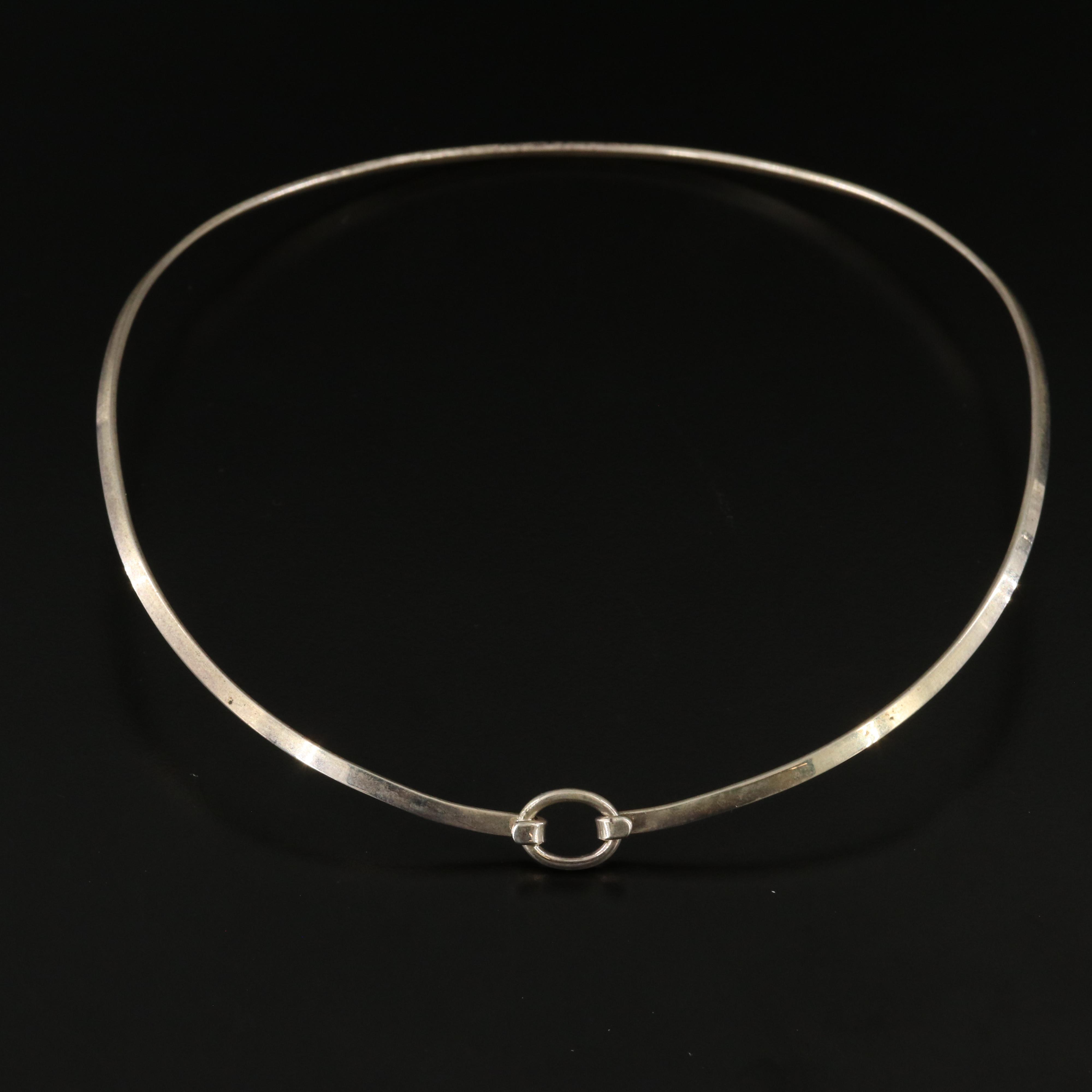 Sterling Collar Necklace