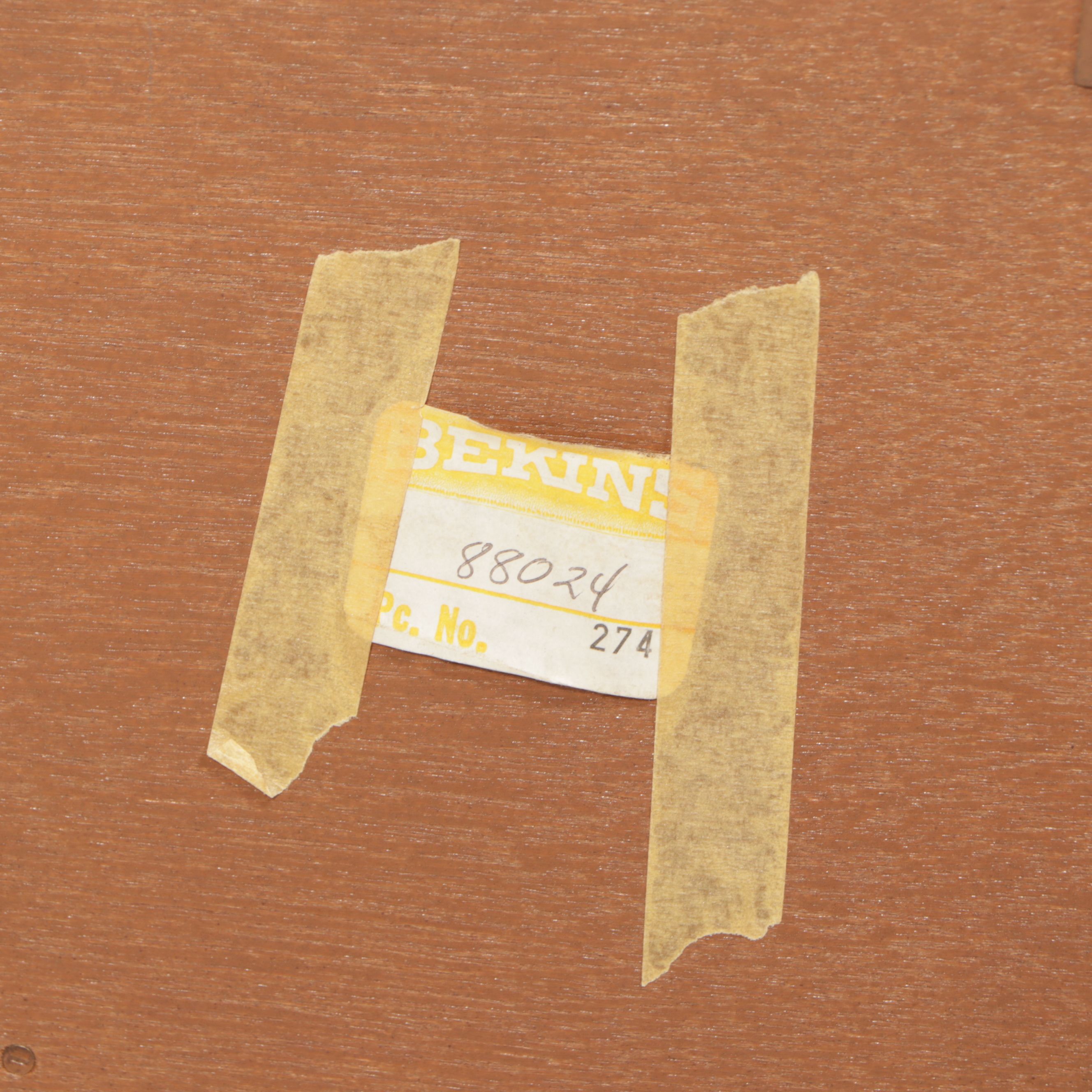 Drexel "Ta-Ming" Chinoiserie Burl Wood Veneer Dresser, Late 20th Century