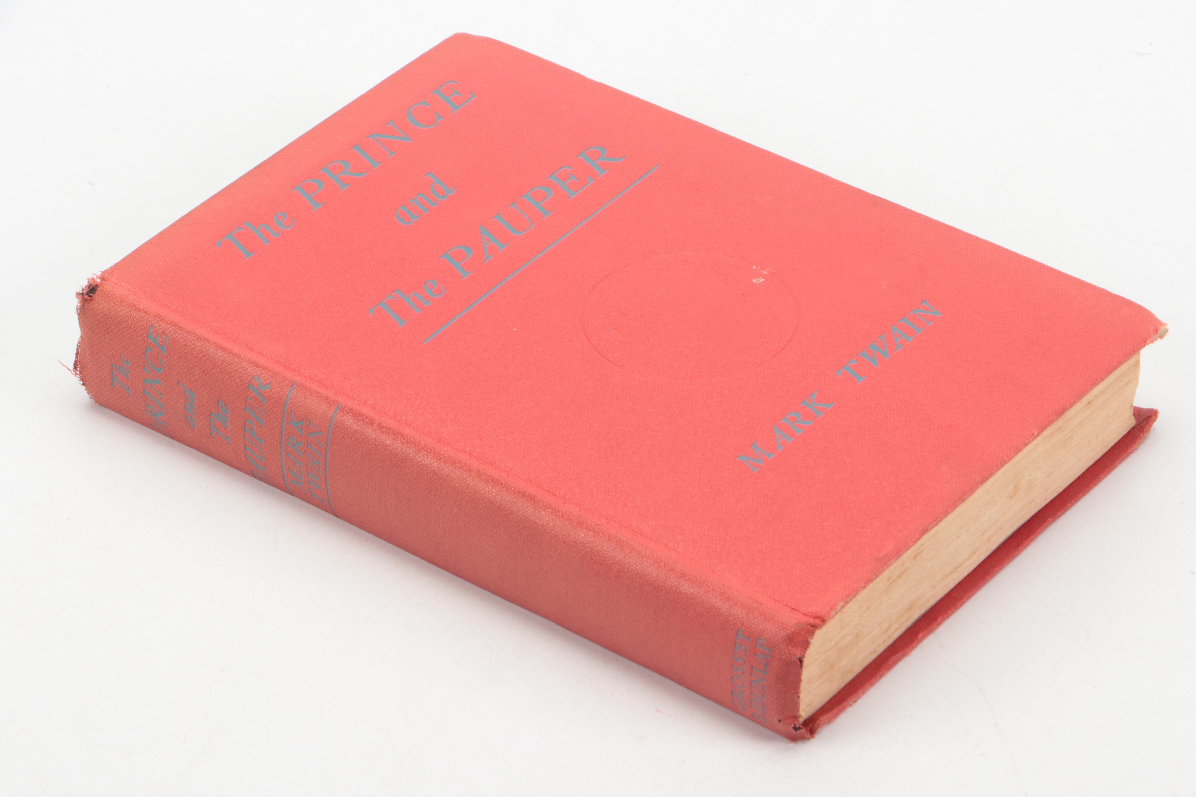 "The Prince and the Pauper" by Mark Twain, circa 1937