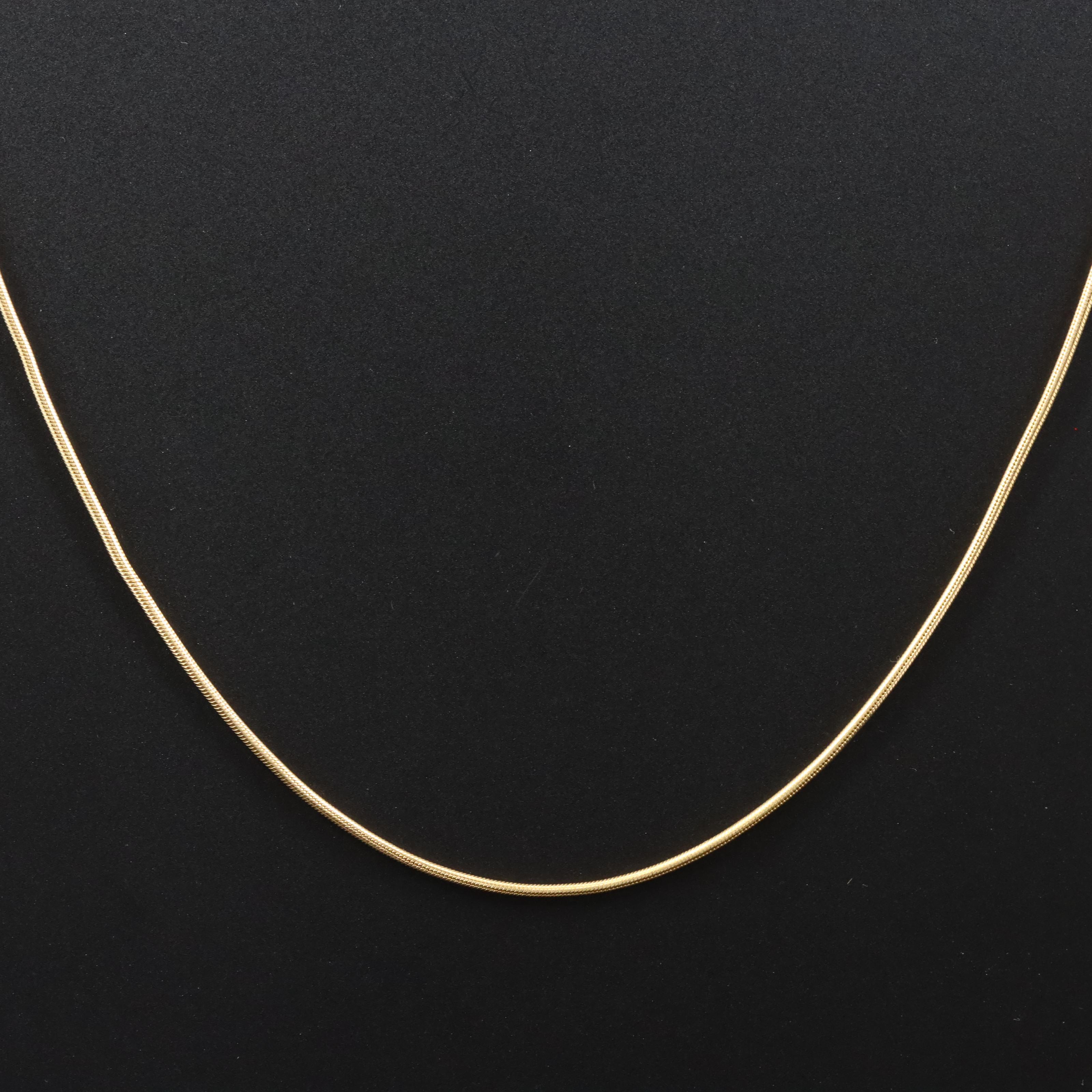 Italian 14K Snake Chain Necklace