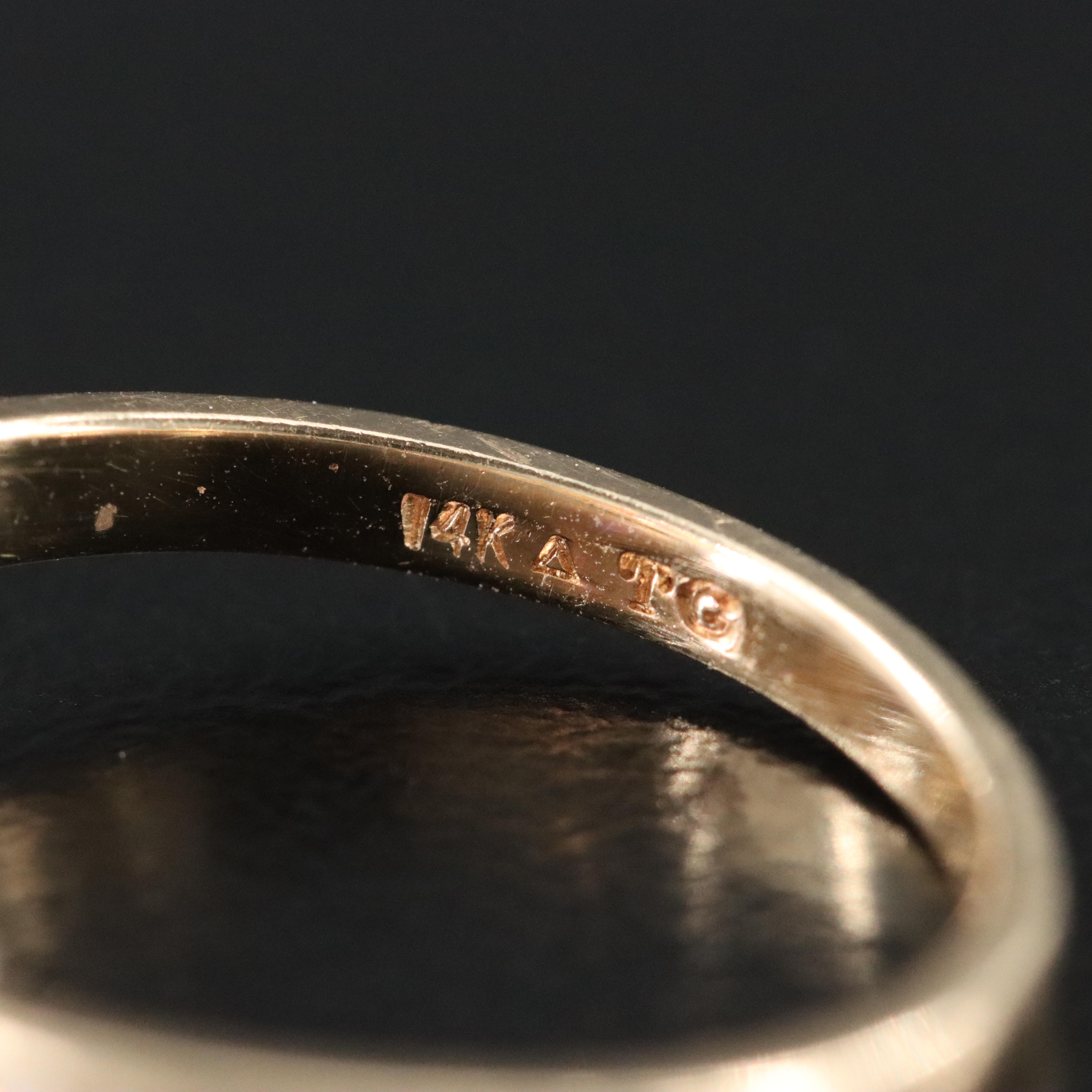 14K Ruby and Diamond Ring