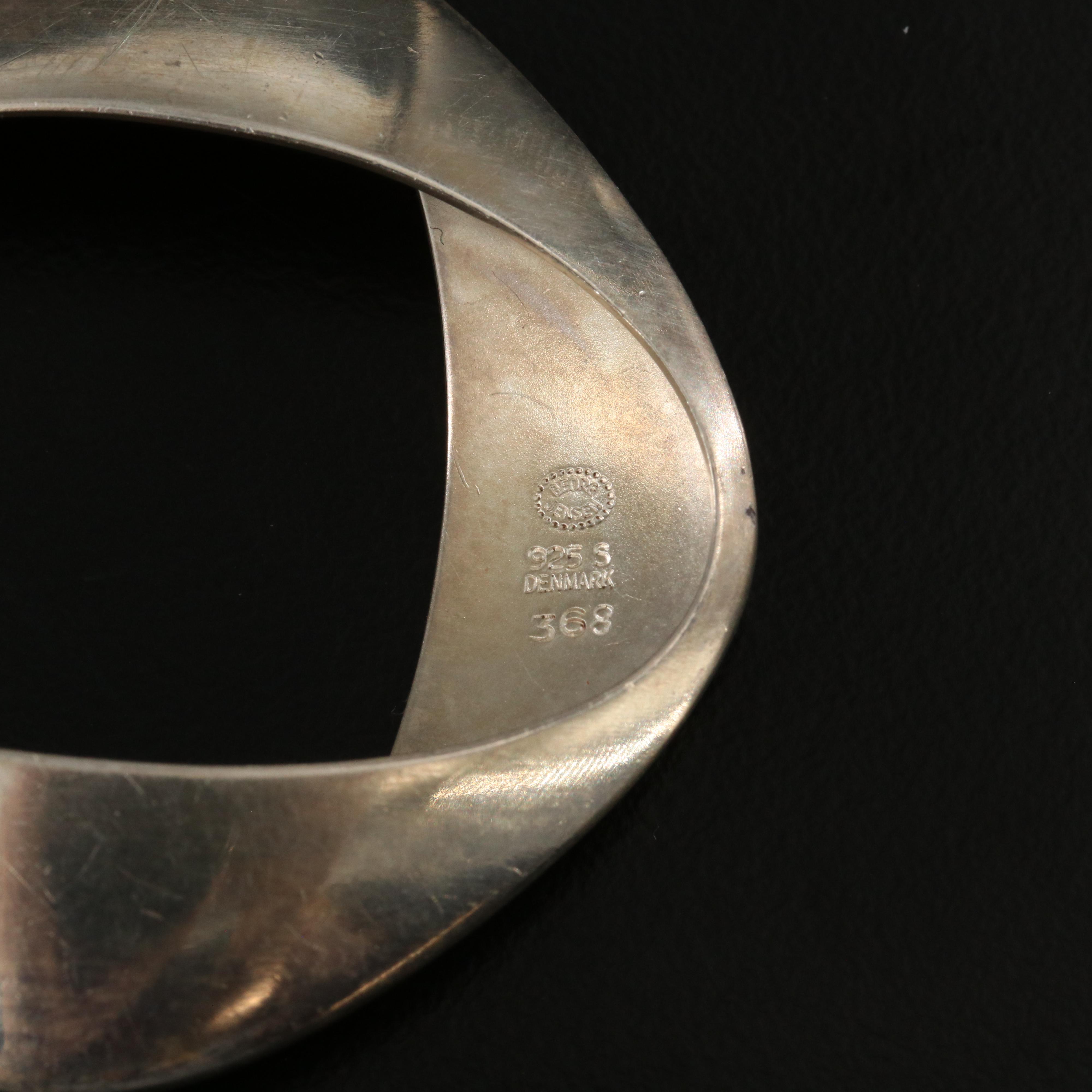 Henning Koppel for Georg Jensen Sterling Pendant Necklace No. 368