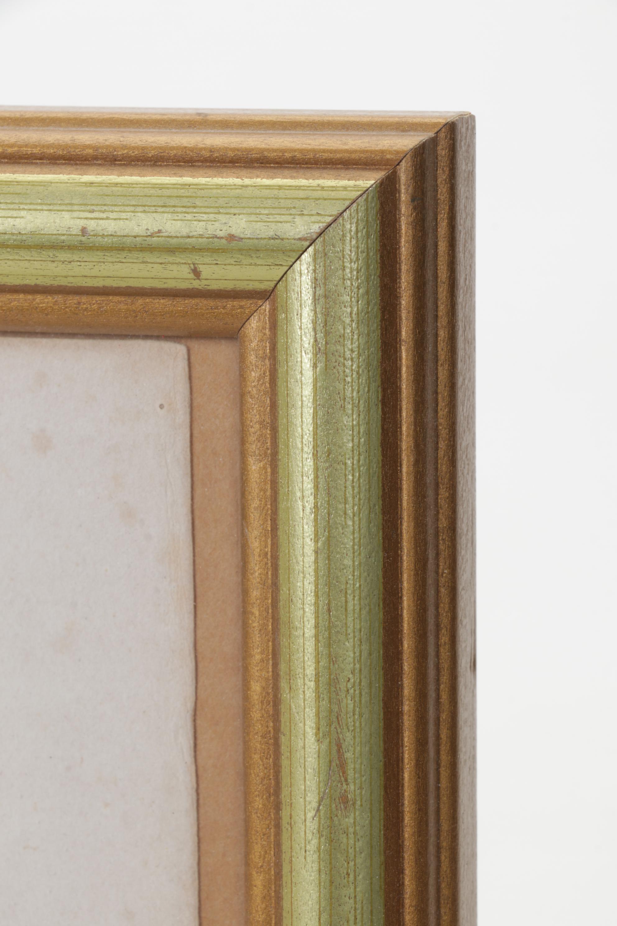 Lithograph Print "Devotion" After Achille Devéria, Mid to Late 19th C.