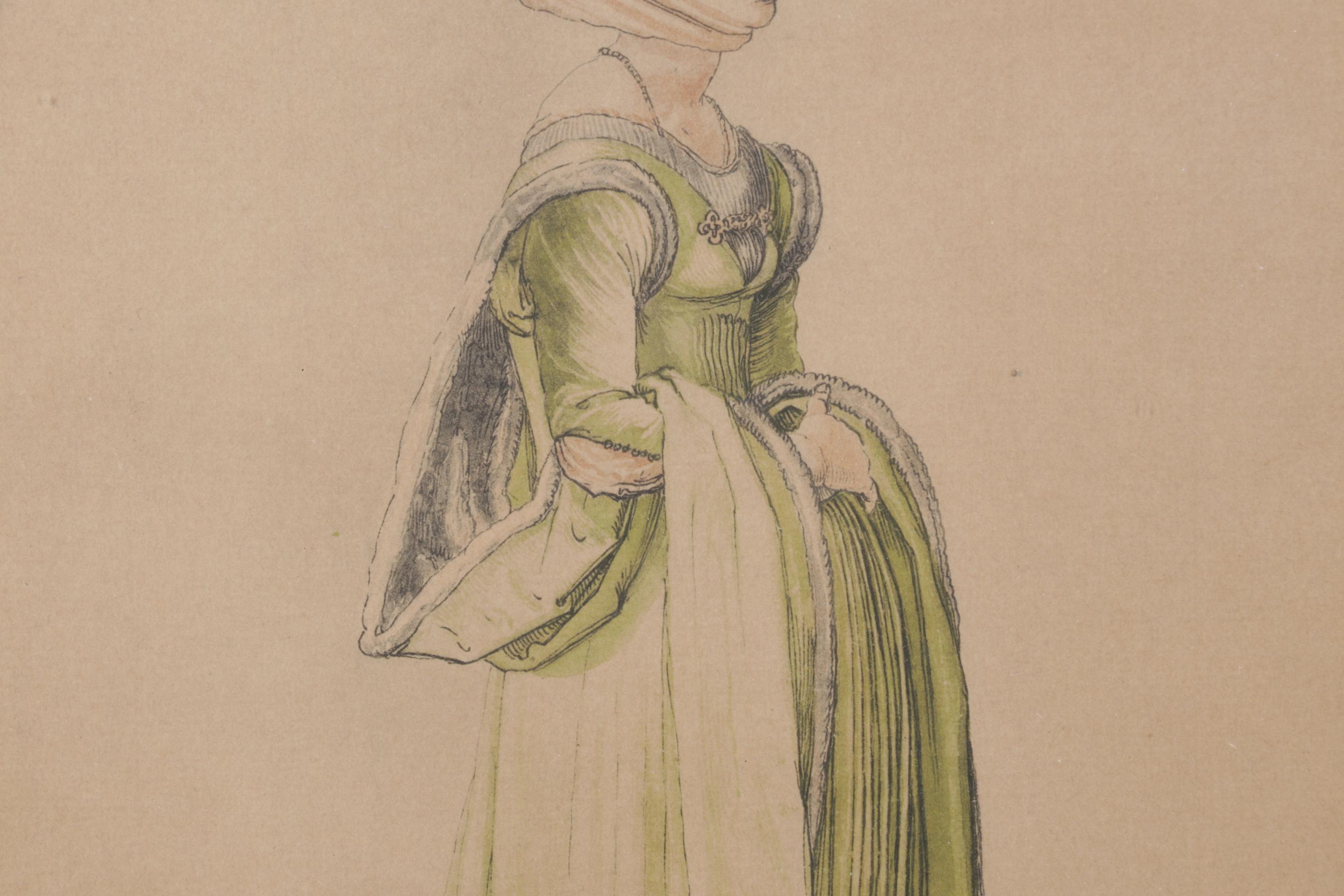 Albertina Facsimile Collotype After Albrecht Dürer, Early 20th C.