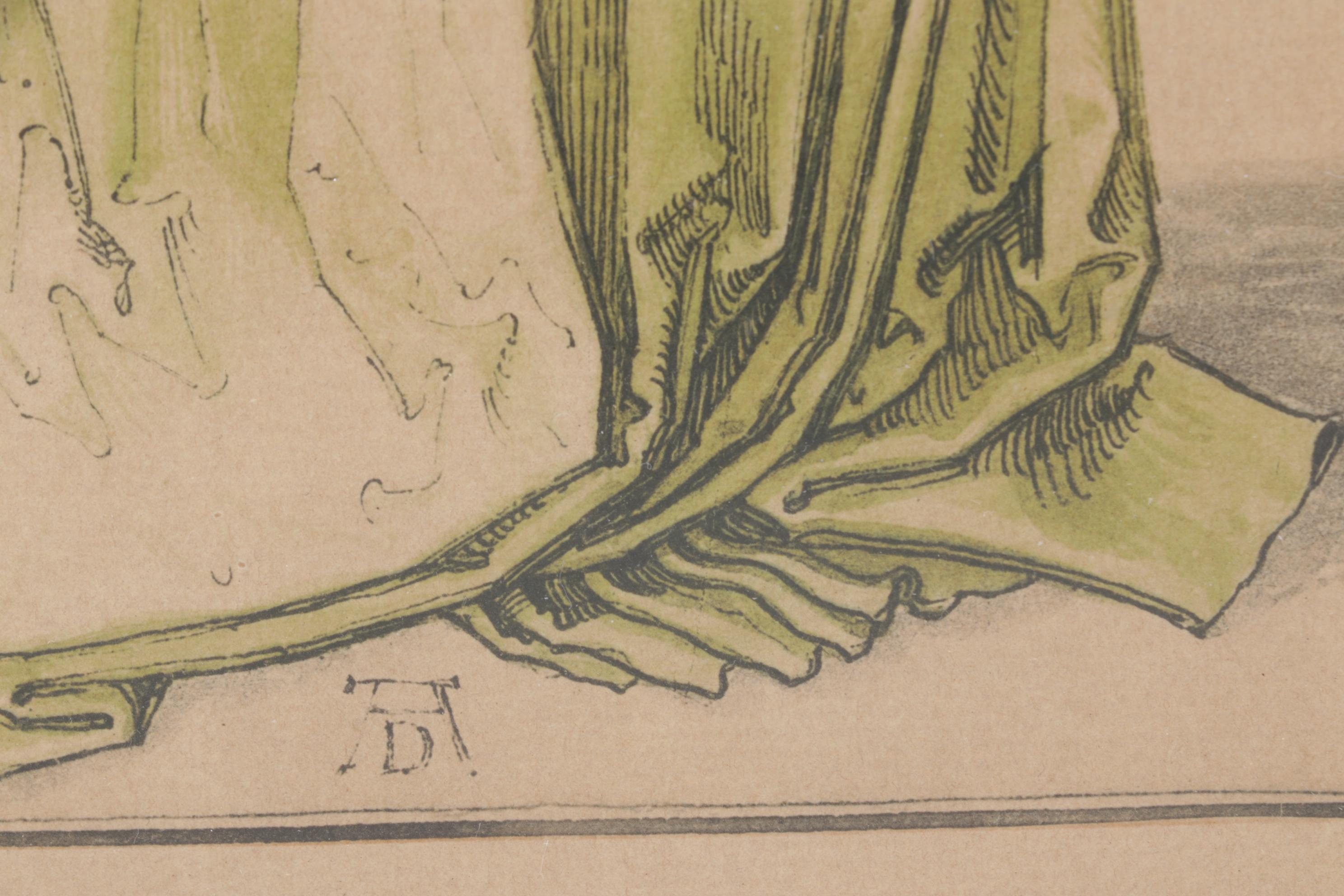 Albertina Facsimile Collotype After Albrecht Dürer, Early 20th C.