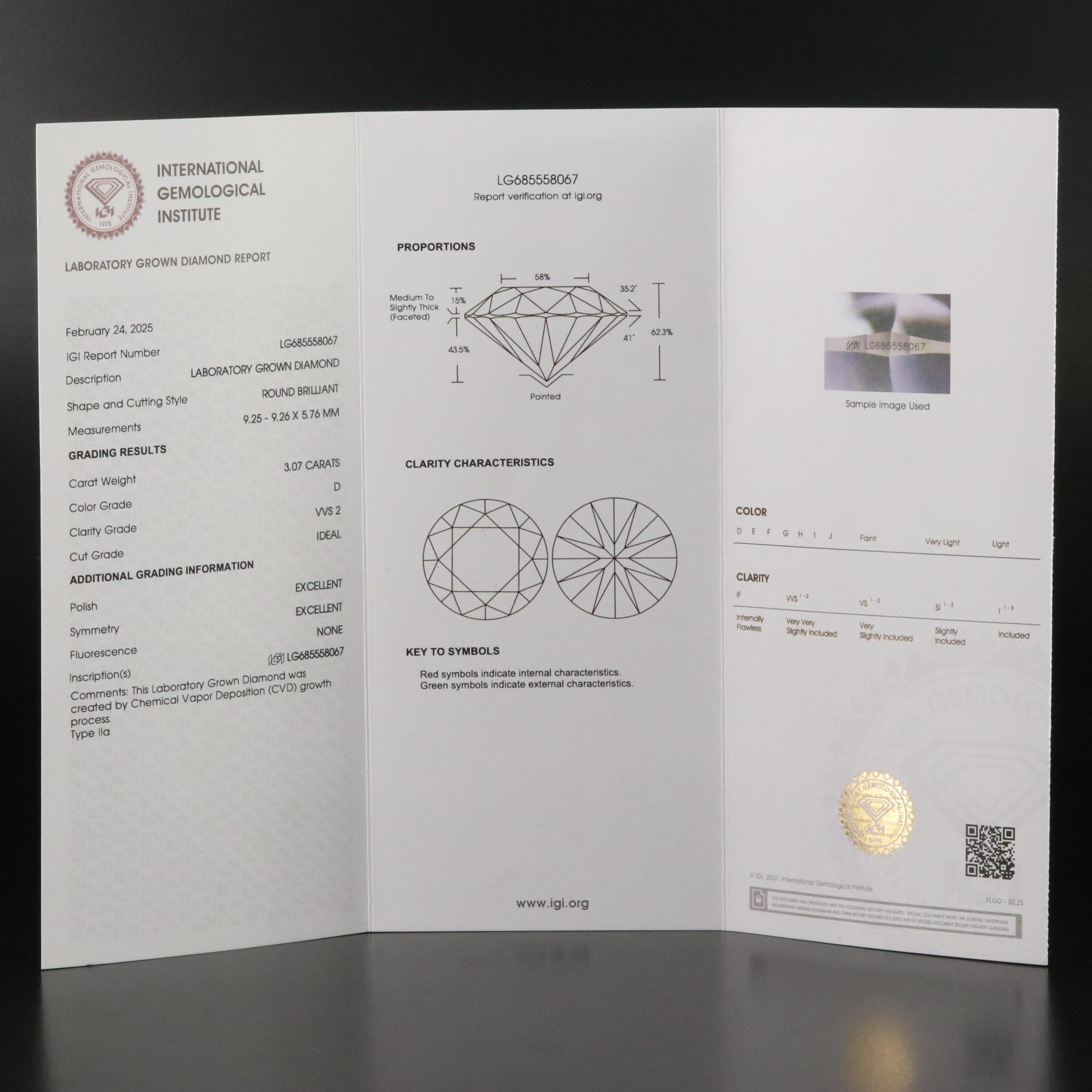 Platinum 92.71 CTW Lab Grown Diamond Riviera Necklace with IGI Report