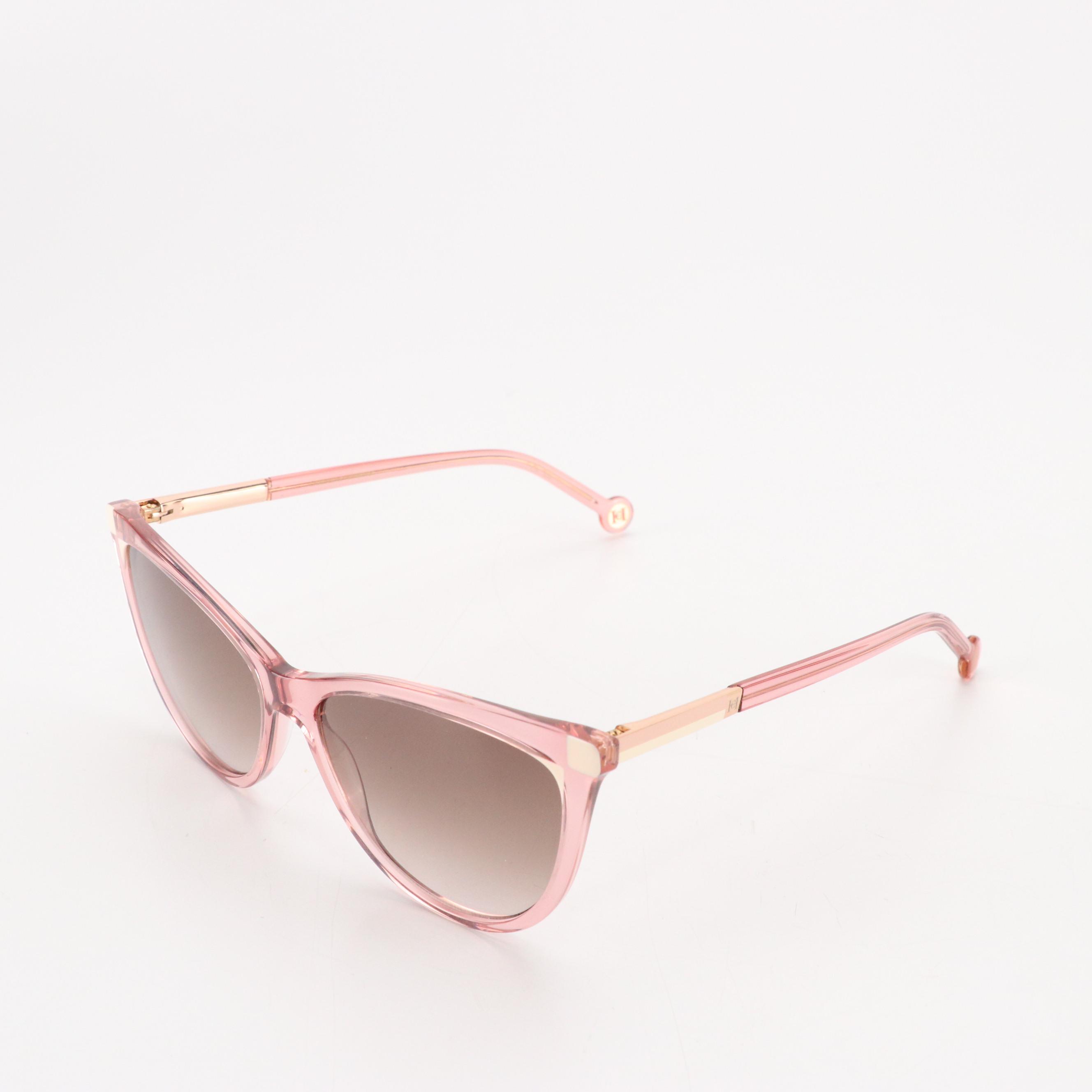 Carolina Herrera HER0141/S Pink Cat Eye Sunglasses with Case