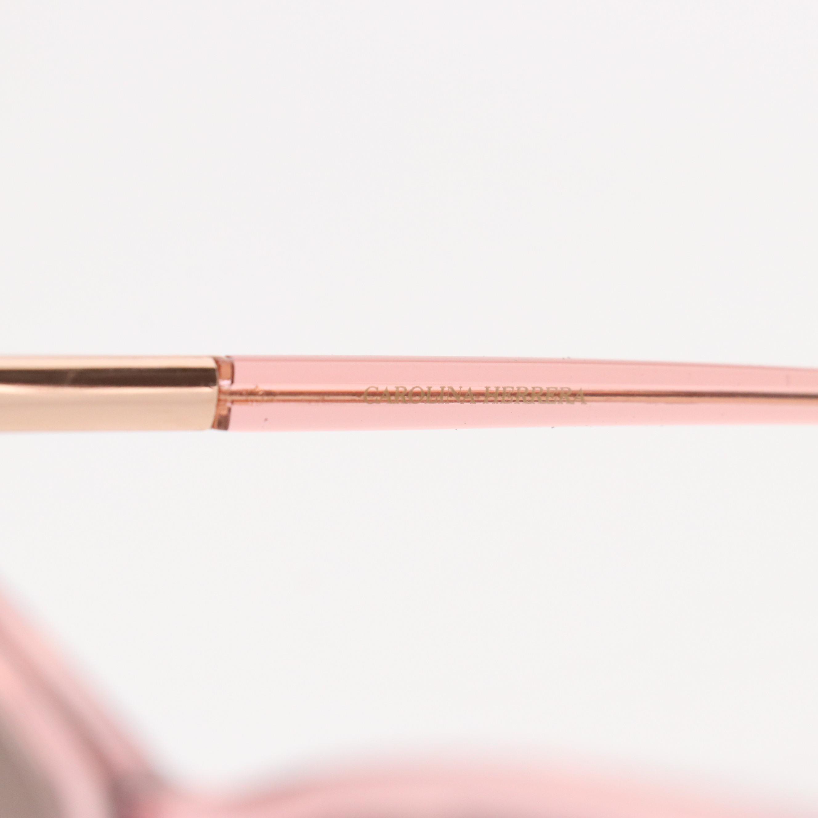 Carolina Herrera HER0141/S Pink Cat Eye Sunglasses with Case