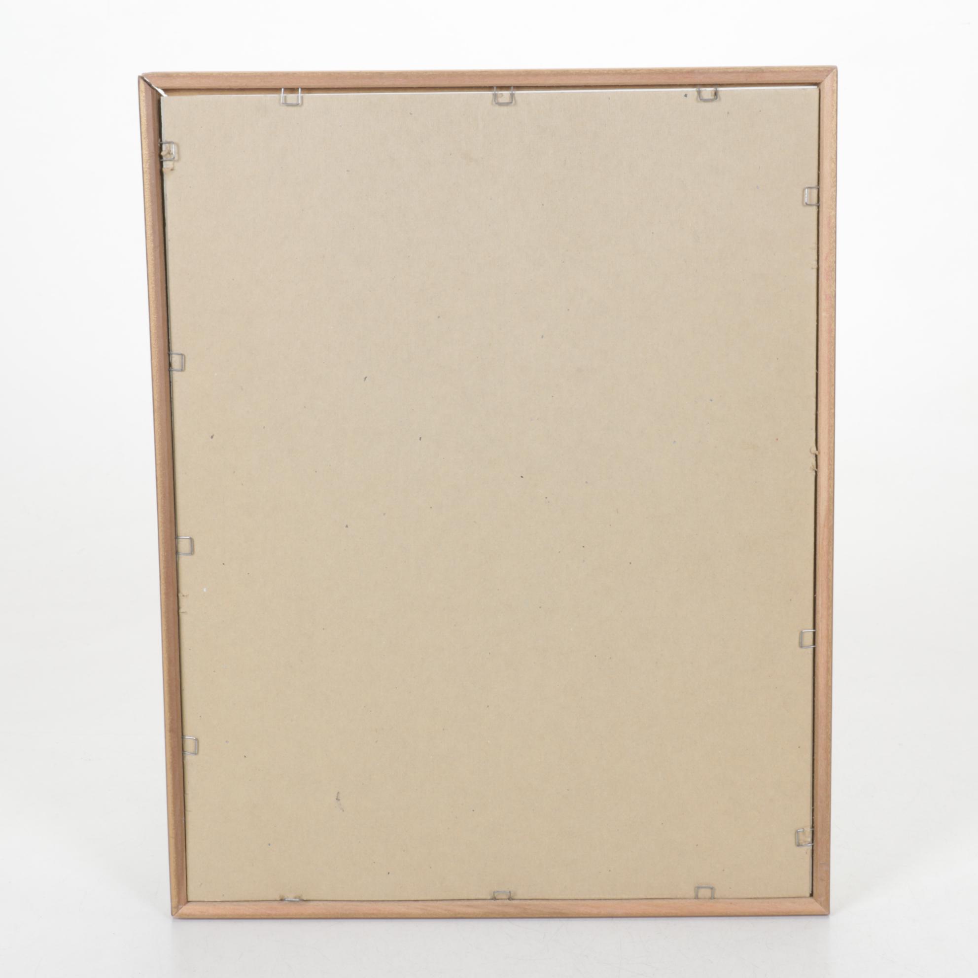 Abstract Lithograph Portrait "Spagio's" After Peter Max