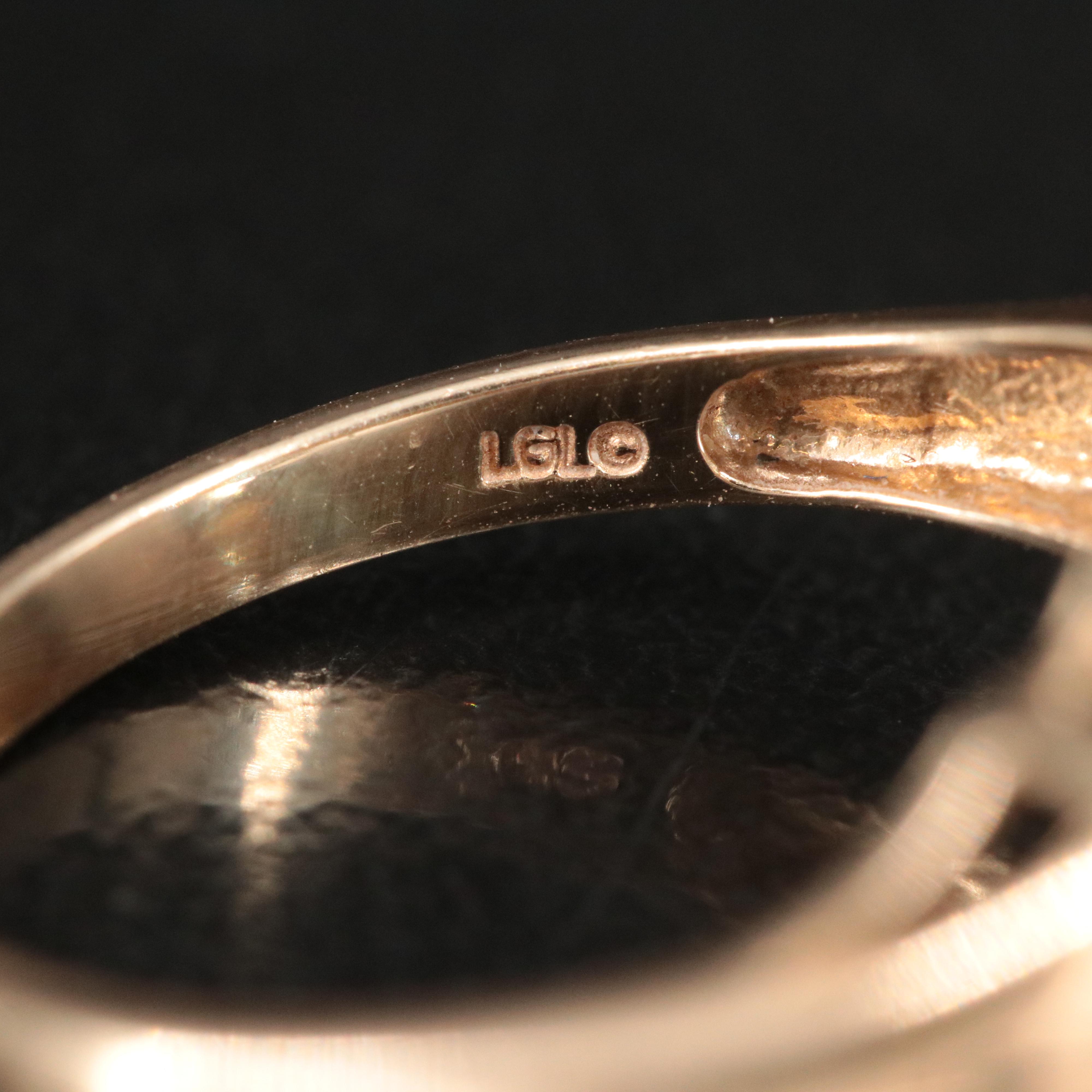 10K Topaz and Diamond Ring