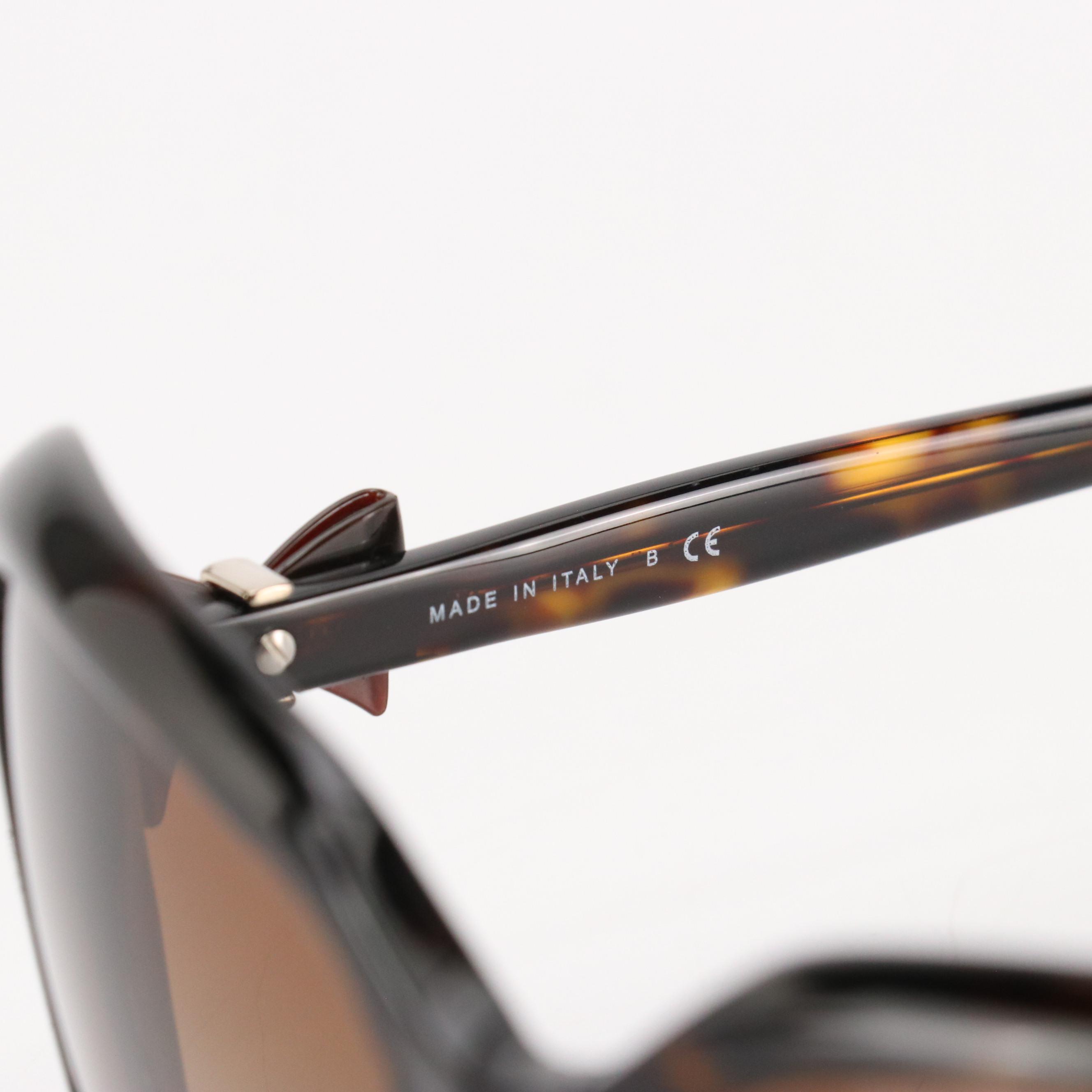 Chanel 5170 Havana Bow Sunglasses with Case